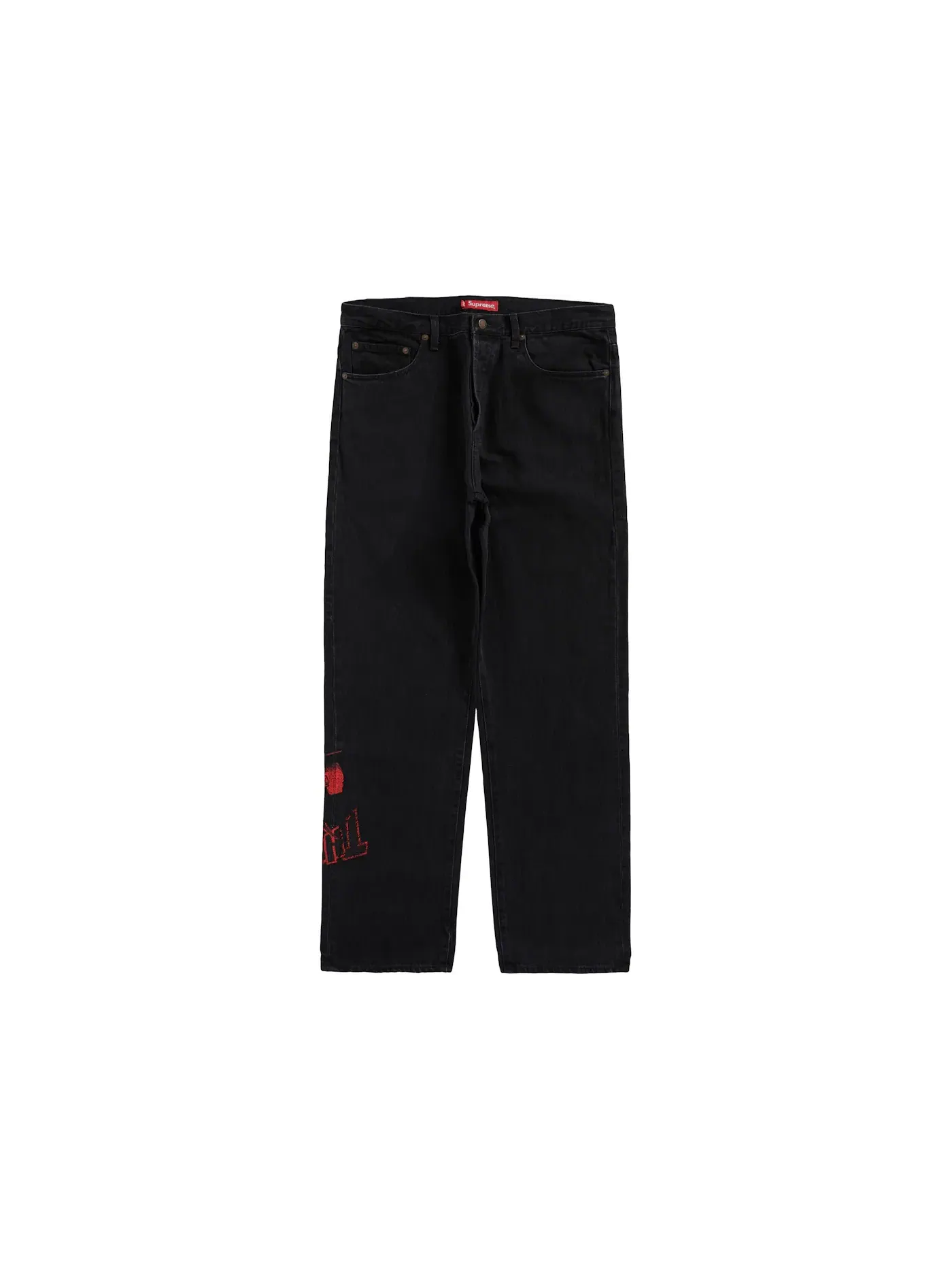 Мужские джинсы Supreme Jean — изображение 2 из 2, черный
