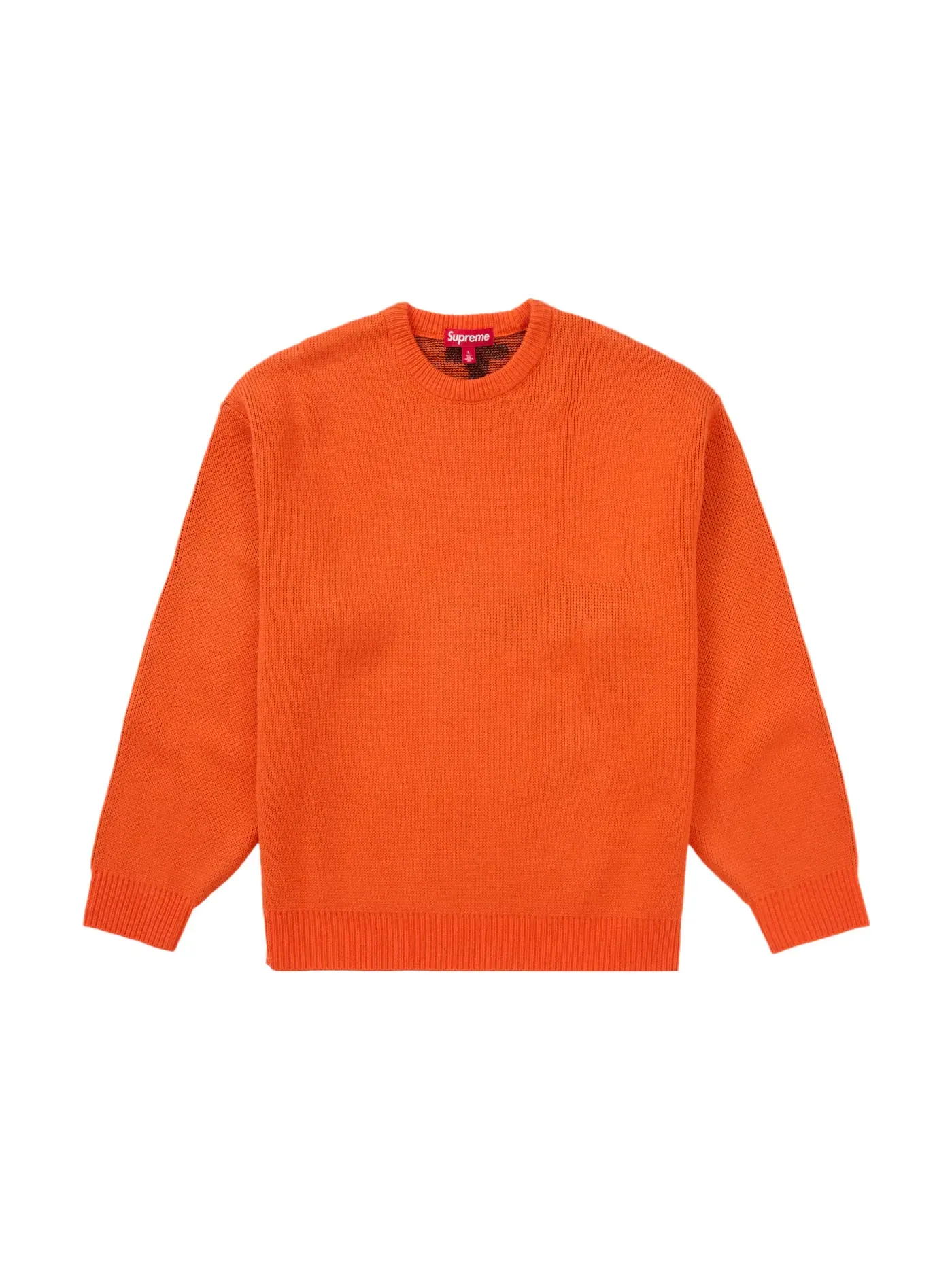 Мужской свитер с принтом Supreme Sweater (FW24) — изображение 2 из 2, оранжевый