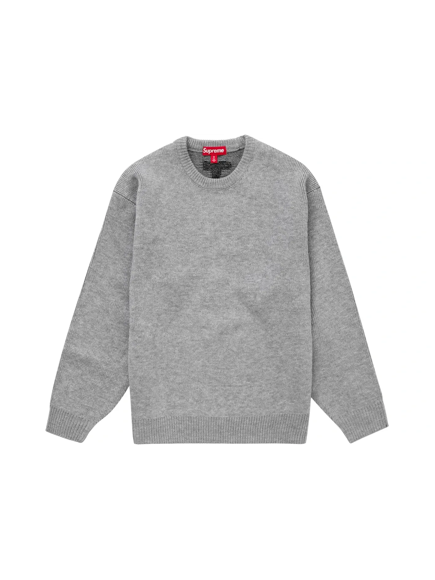 Мужской свитер с принтом Supreme Sweater (FW24) — изображение 2 из 2, серый