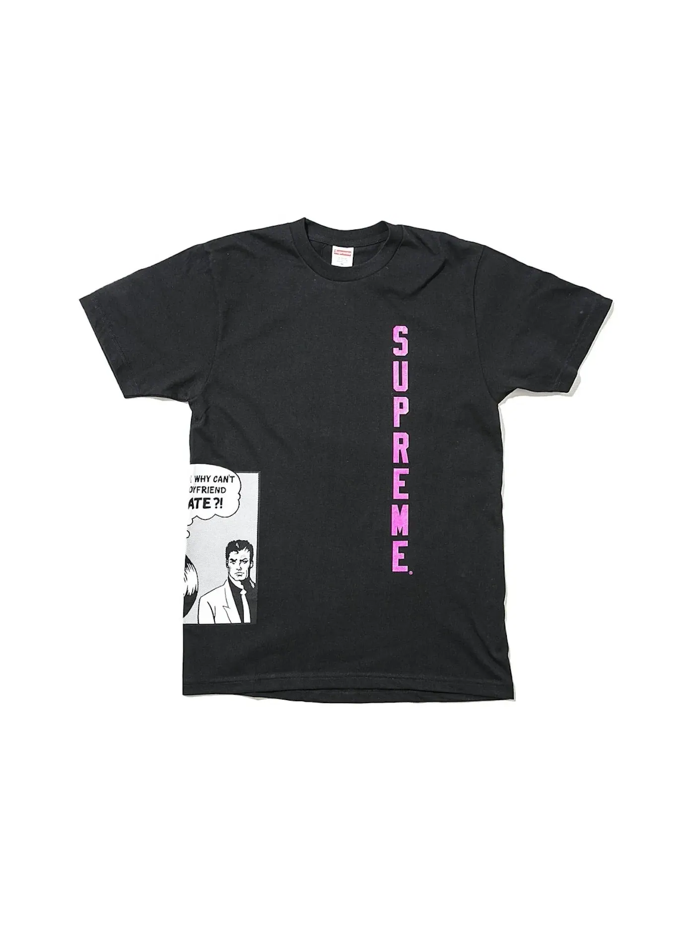 Мужская футболка с принтом Supreme Thrasher Boyfriend Tee — изображение 1 из 1, черный