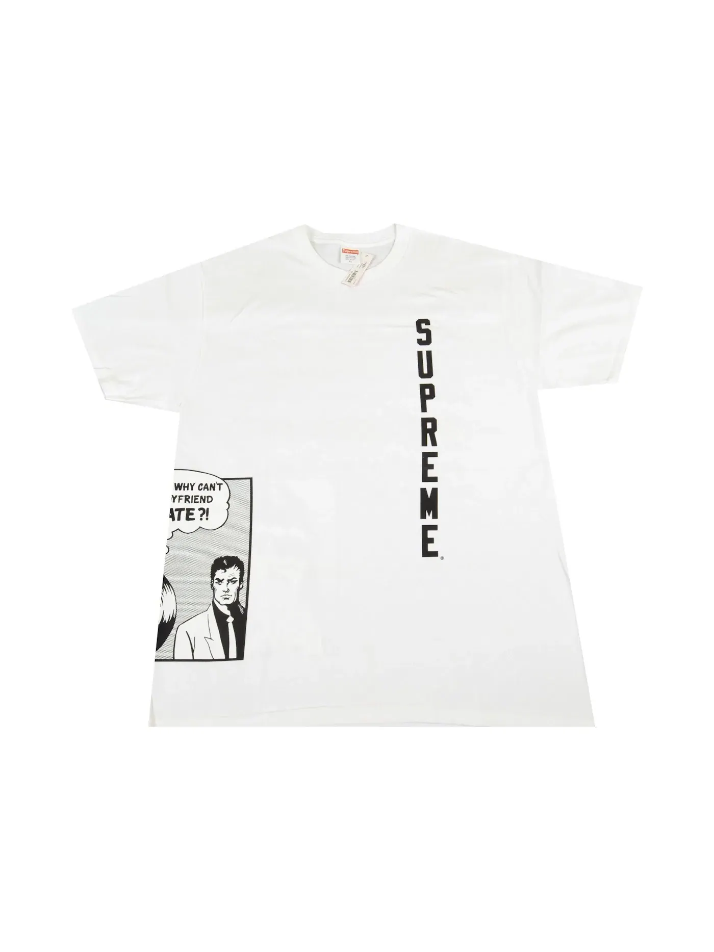 Мужская футболка с принтом Supreme Thrasher — изображение 1 из 1, белый