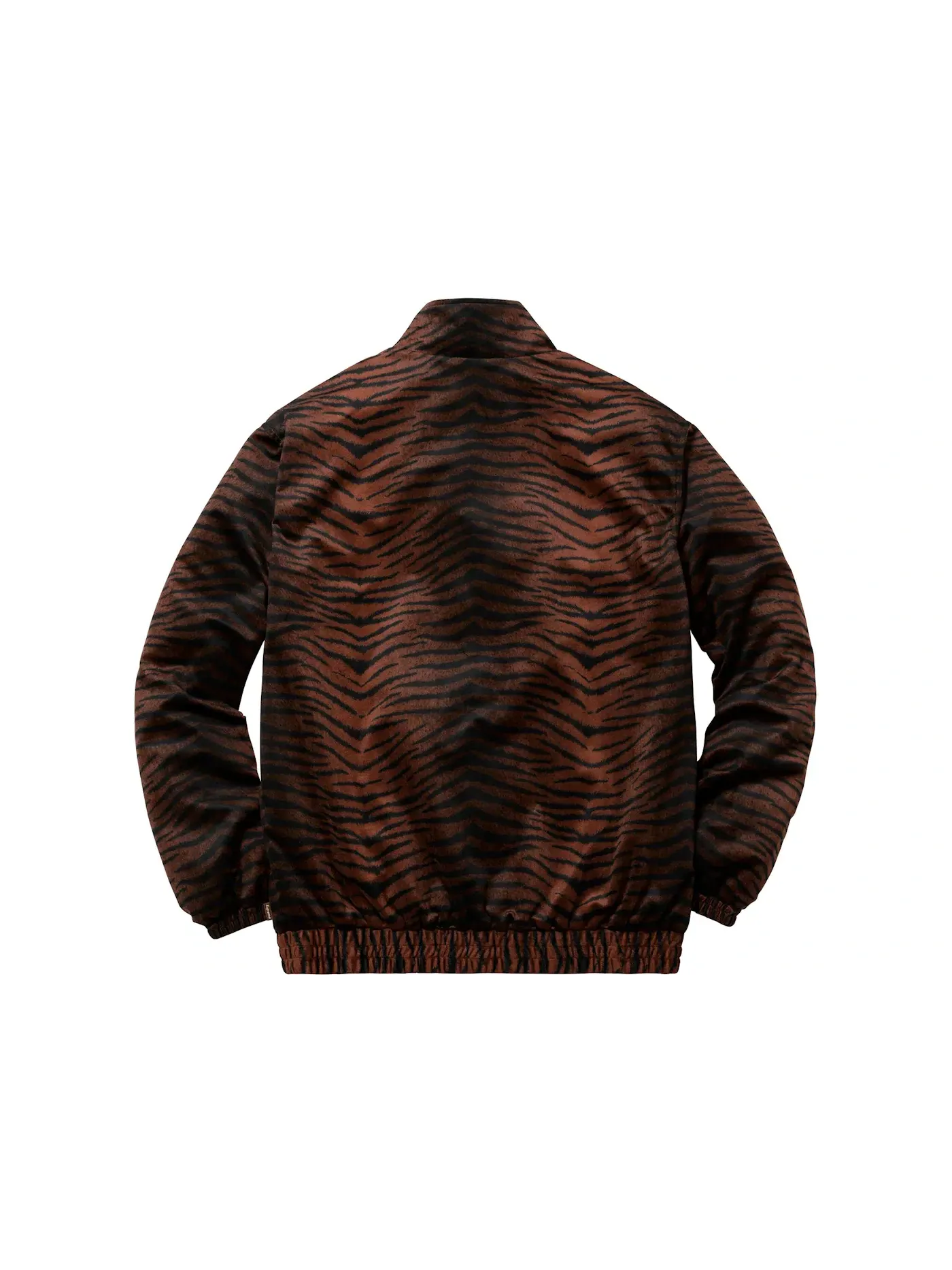 Мужская куртка-бомбер с принтом Tiger Stripe Supreme — изображение 3 из 3, коричневый