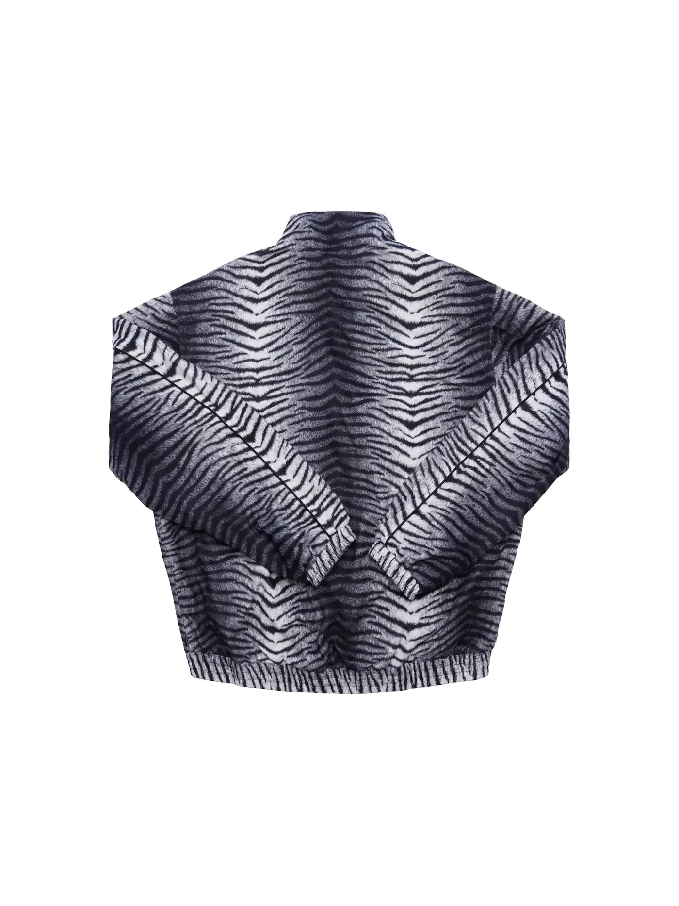 Мужская куртка с принтом Supreme Tiger Stripe Track Jacket — изображение 2 из 3, белый