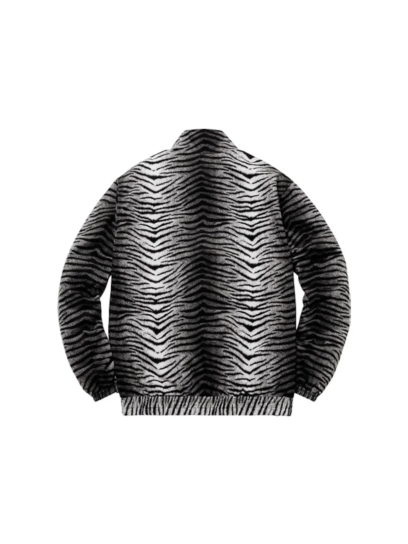 Мужская куртка с принтом Supreme Tiger Stripe Track Jacket — изображение 3 из 3, белый