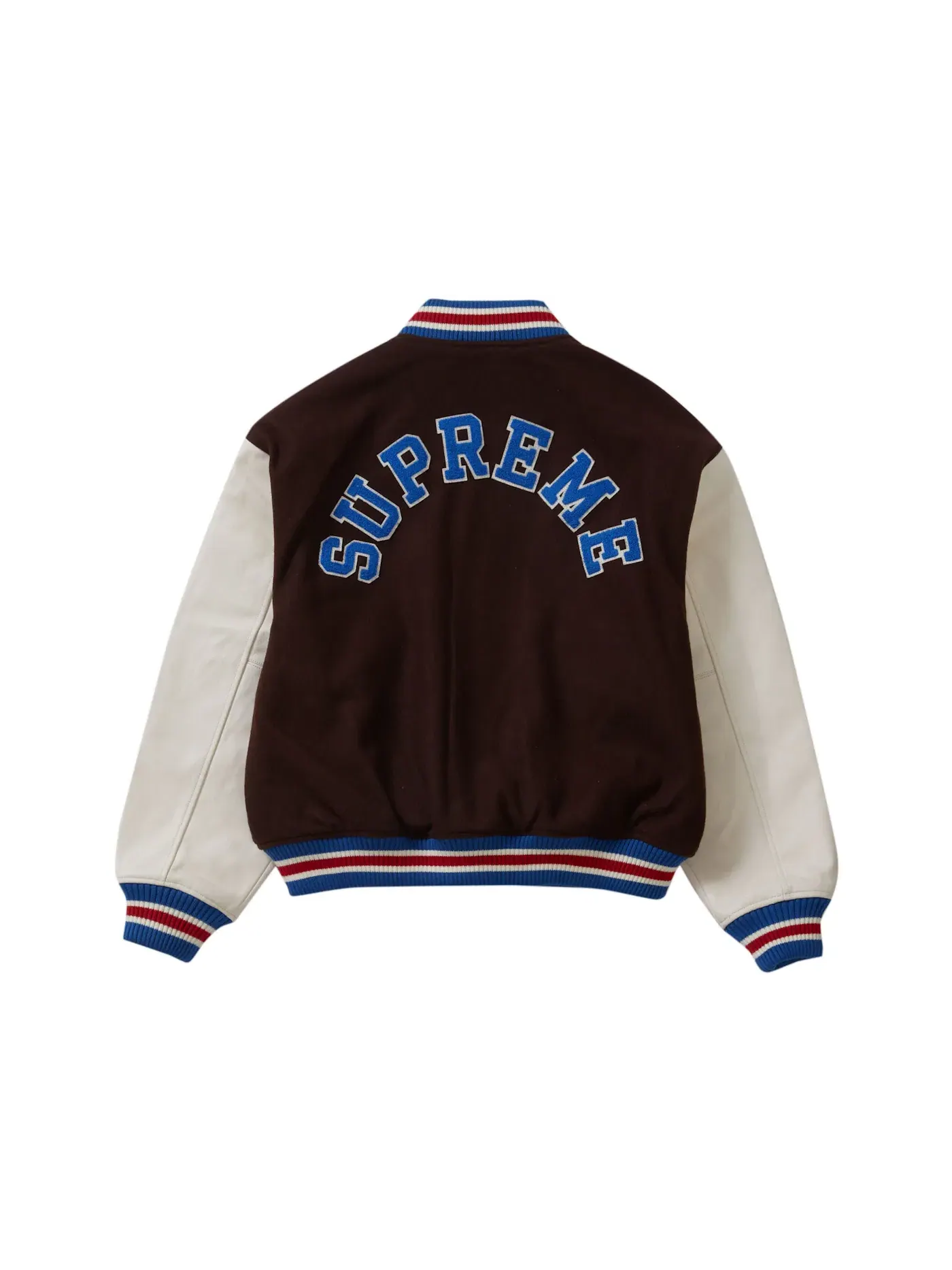 Мужская куртка-бомбер с принтом Jacket Supreme — изображение 3 из 3, коричневый