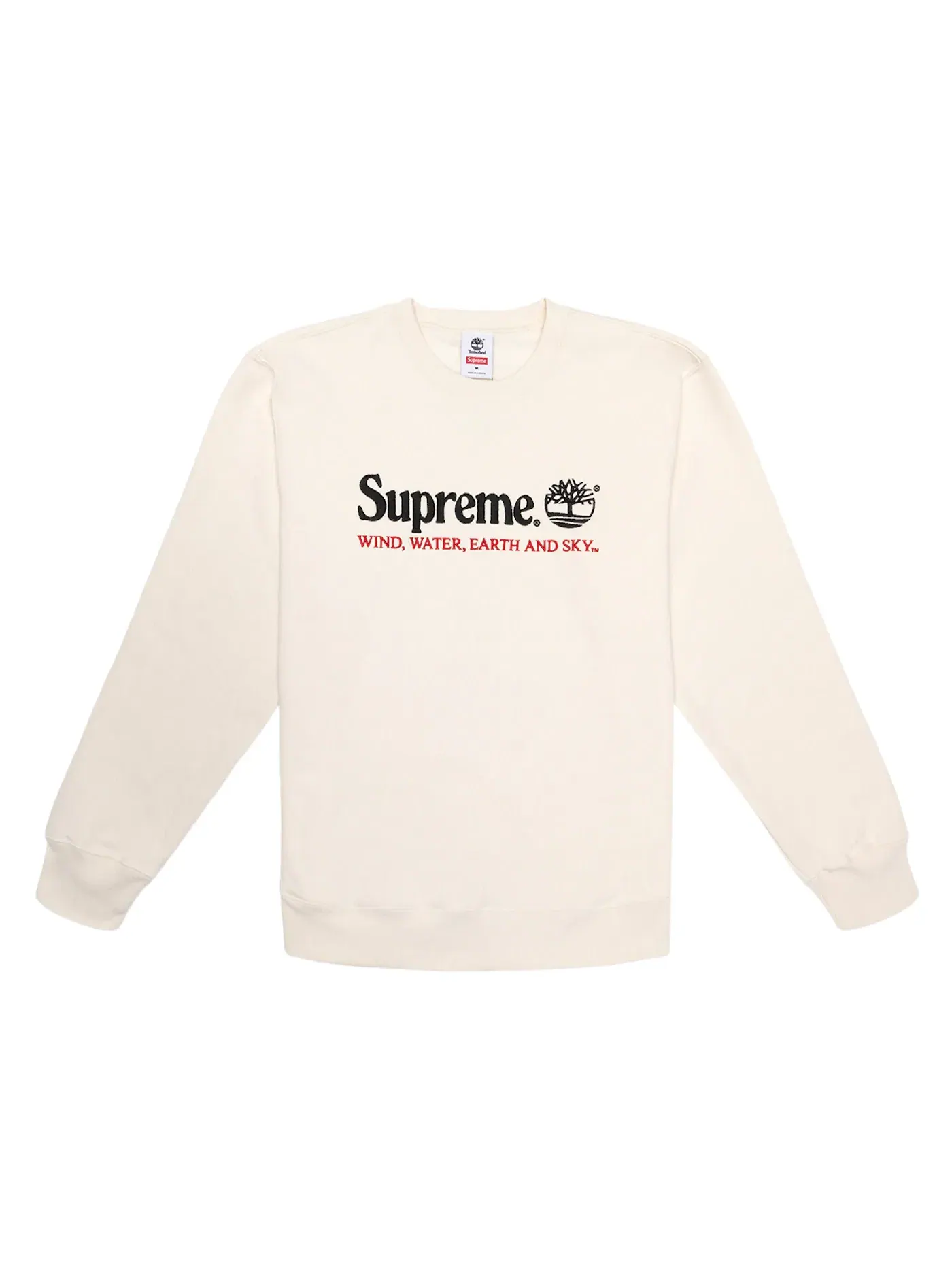 Мужской свитшот с вышивкой Supreme Timberland Natural — изображение 1 из 1
