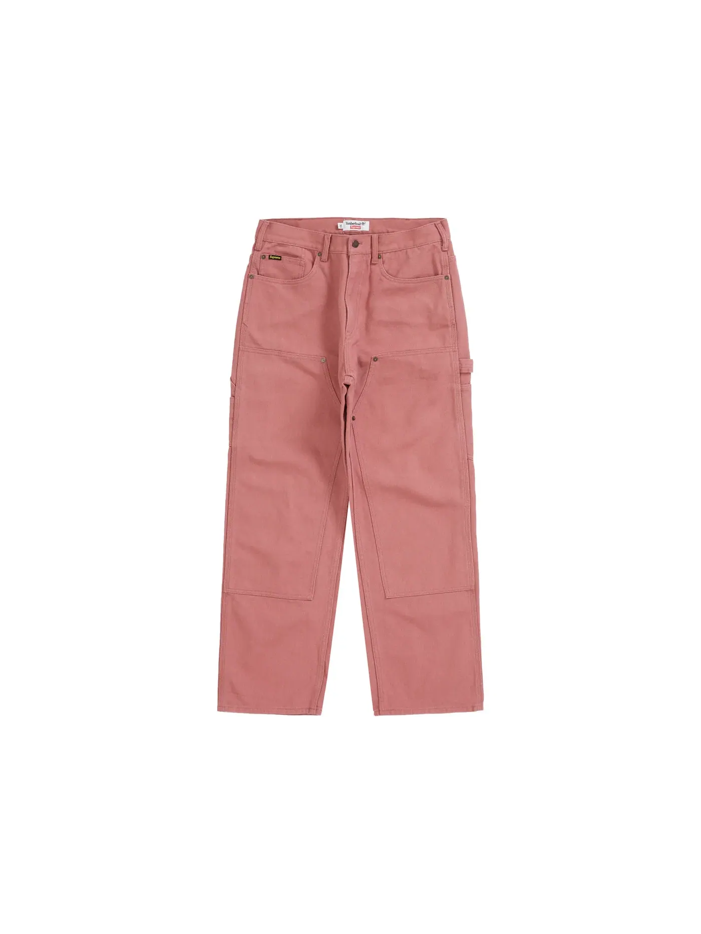 Мужские штаны Supreme Timberland Double Knee Painter Pant — изображение 1 из 2, красный