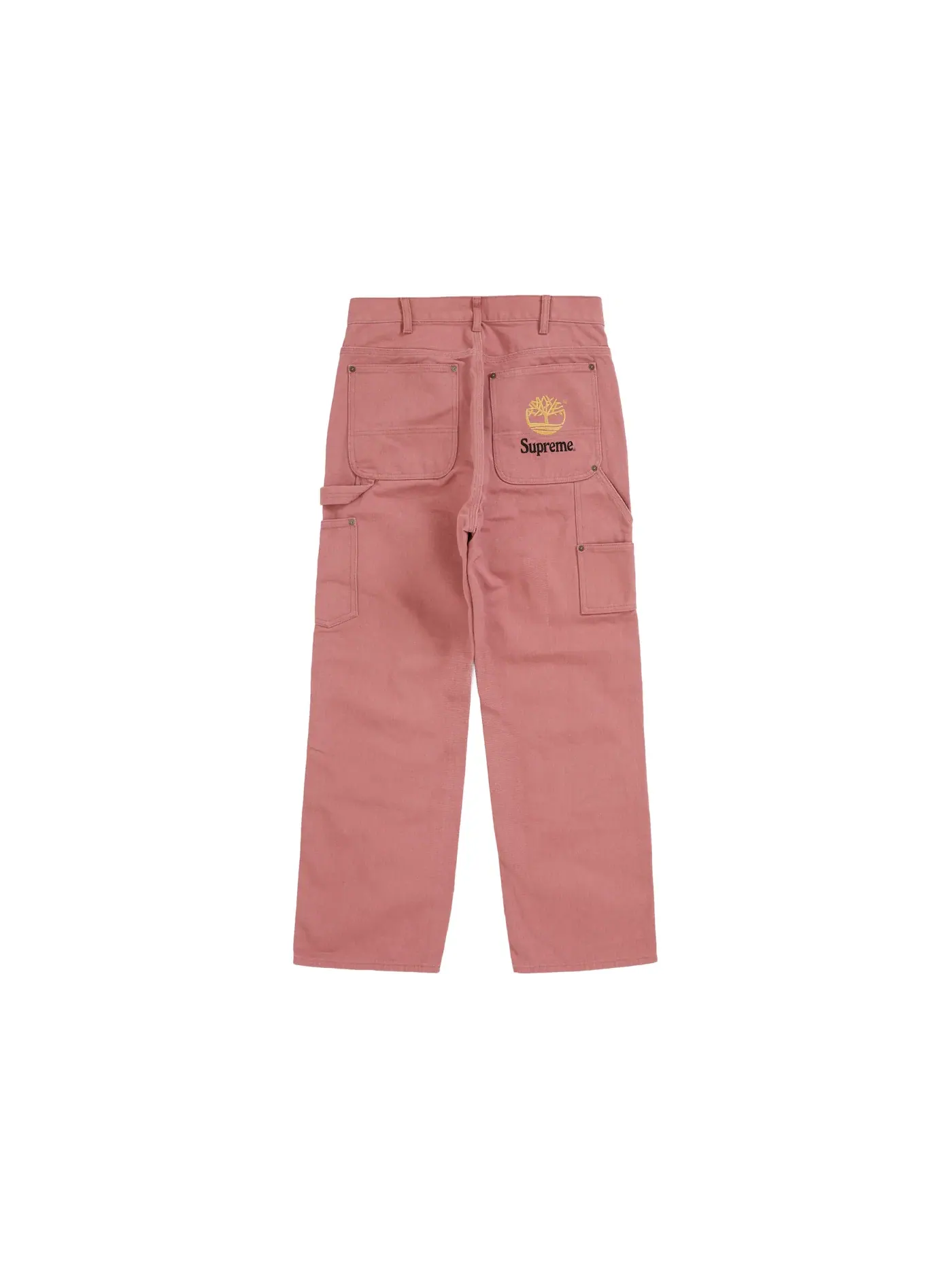 Мужские штаны Supreme Timberland Double Knee Painter Pant — изображение 2 из 2, красный