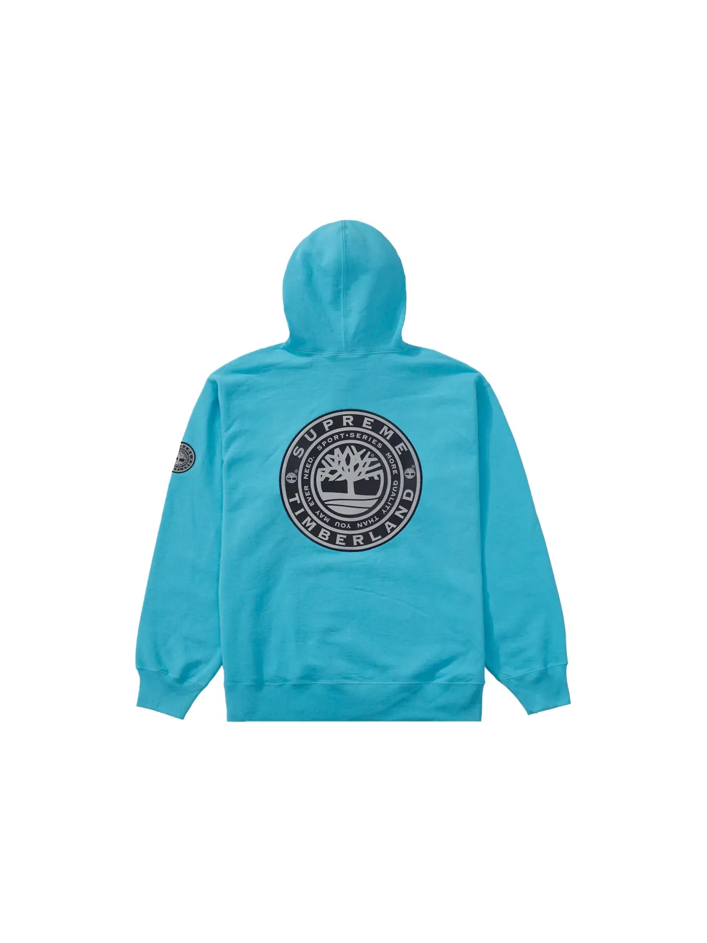 Мужская худи Supreme Timberland Hooded Sweatshirt — изображение 1 из 2, яркий голубой