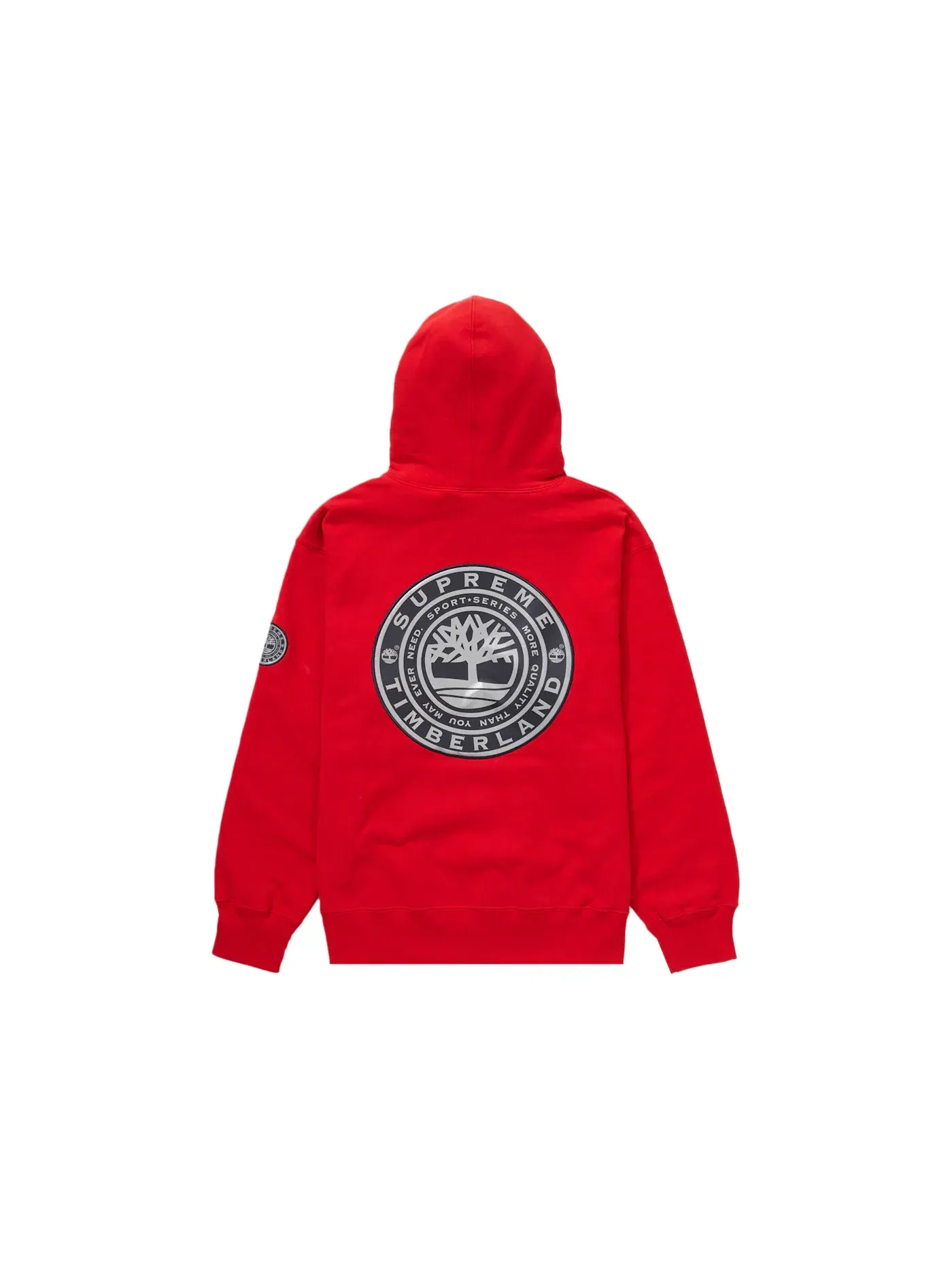 Мужской худи с капюшоном Supreme Sweatshirt — изображение 1 из 2, красный