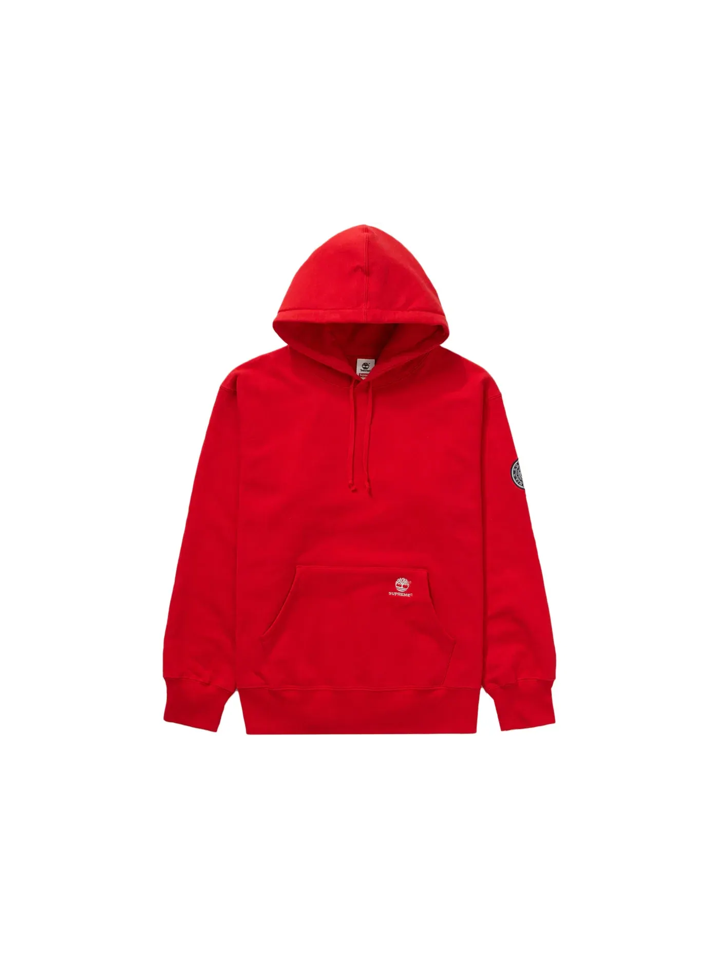 Мужской худи с капюшоном Supreme Sweatshirt — изображение 2 из 2, красный
