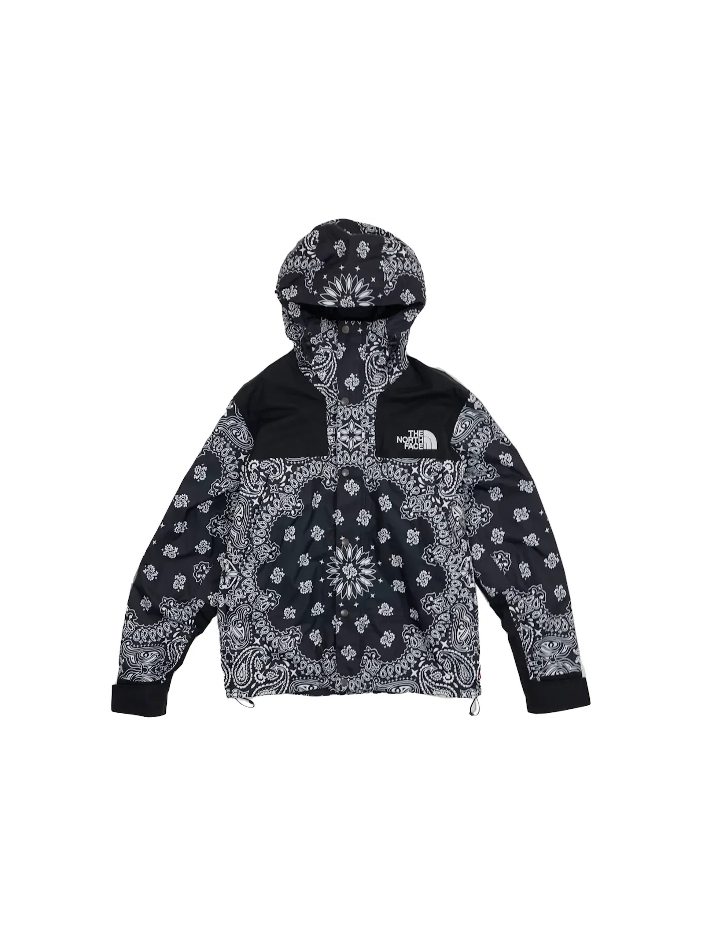 Мужская куртка с принтом Mountain Jacket Supreme — изображение 1 из 1, черный