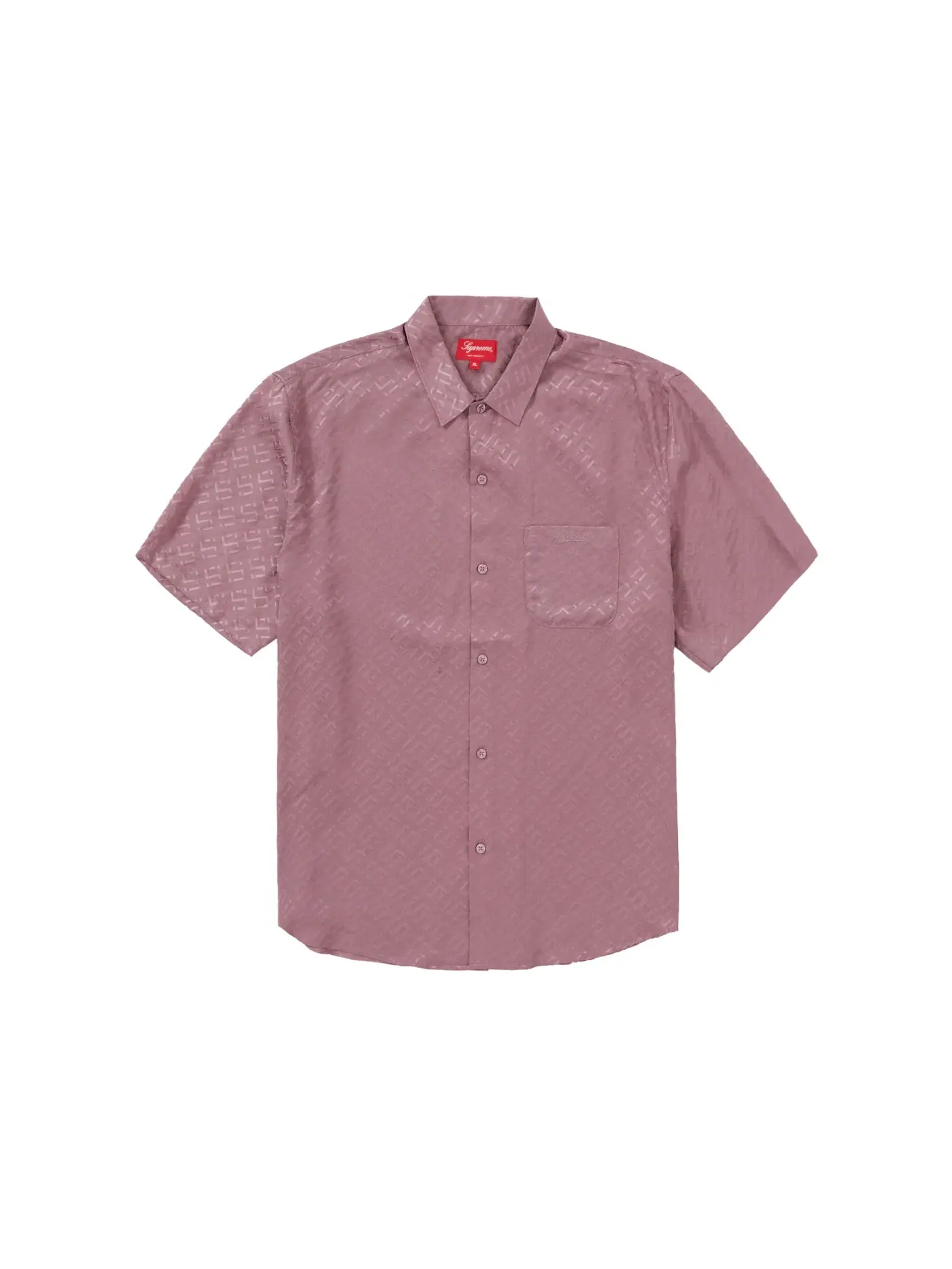 Мужская рубашка с монограммой Supreme Dusty Purple