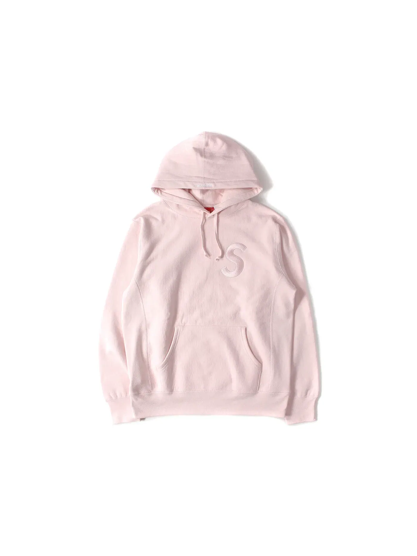 Мужская худи Supreme Hoodie — изображение 1 из 1, бледный розовый