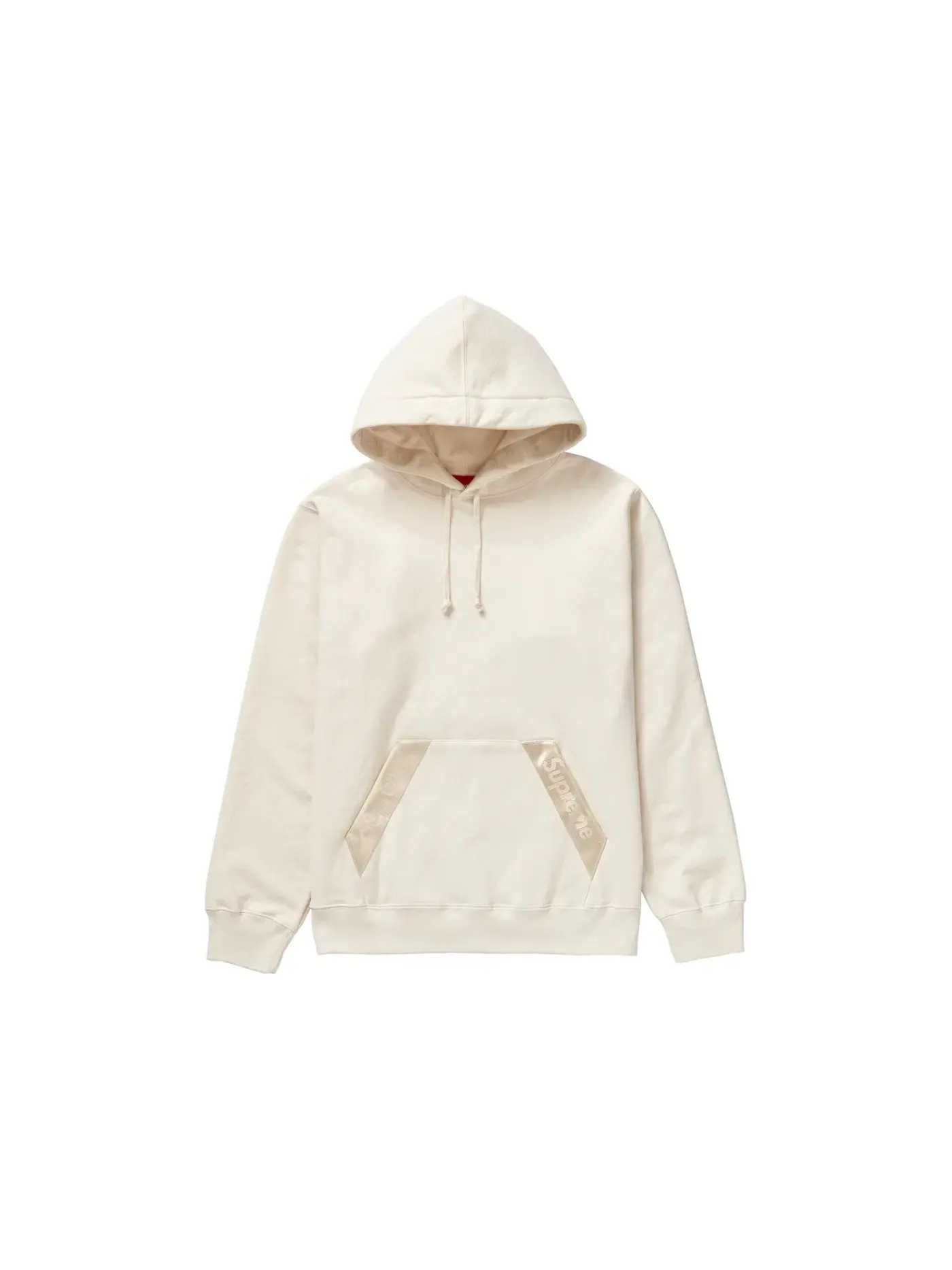 Мужской худи с принтом Supreme Hooded Sweatshirt — изображение 1 из 1, прозрачный
