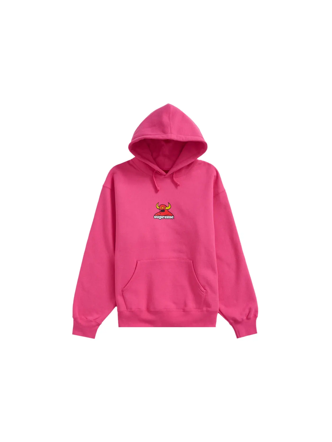 Мужская худи с принтом Supreme SS24 — изображение 1 из 1, маджента