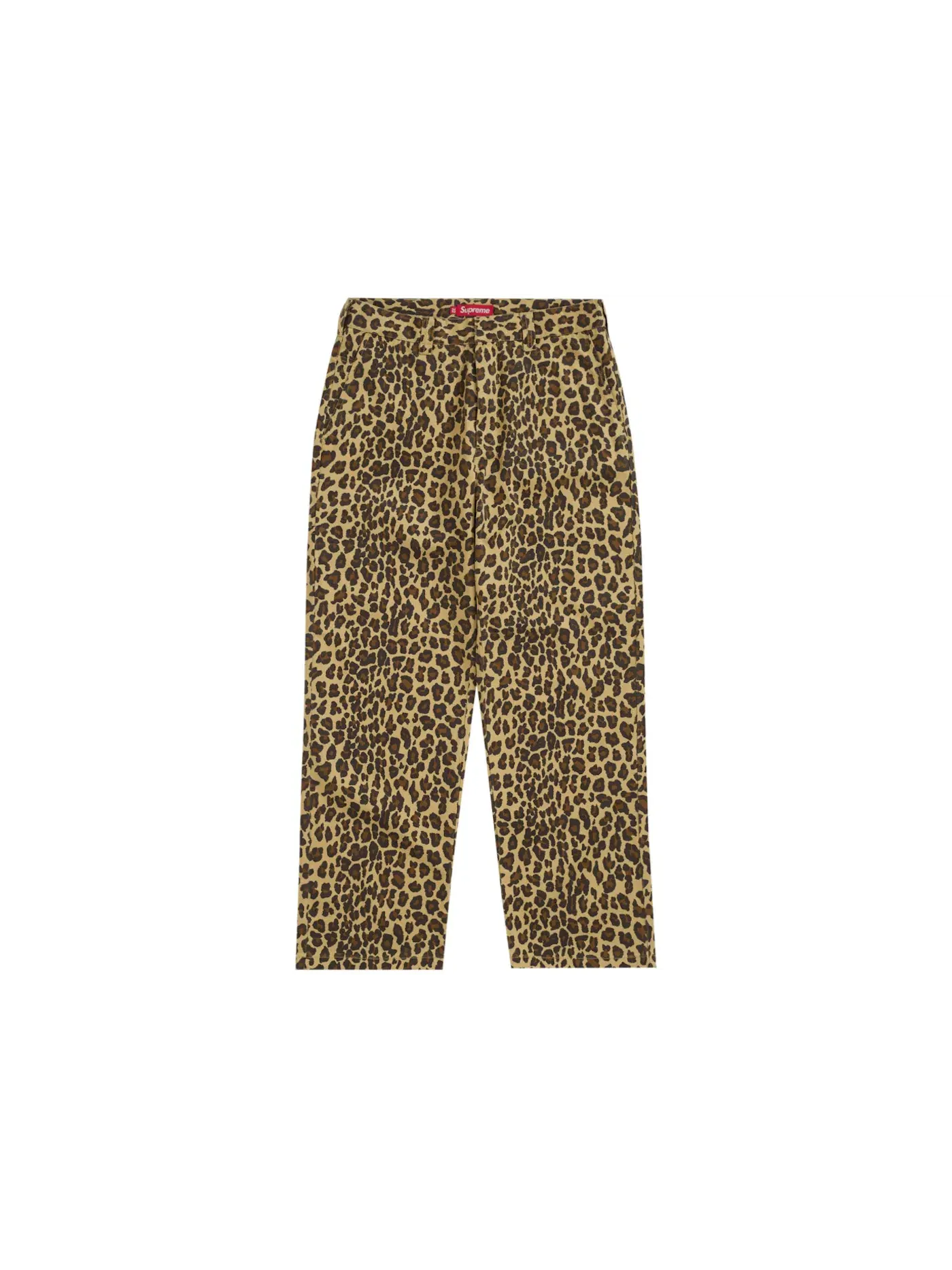 Мужские штаны с принтом Pant Supreme — изображение 1 из 2, леопардовый