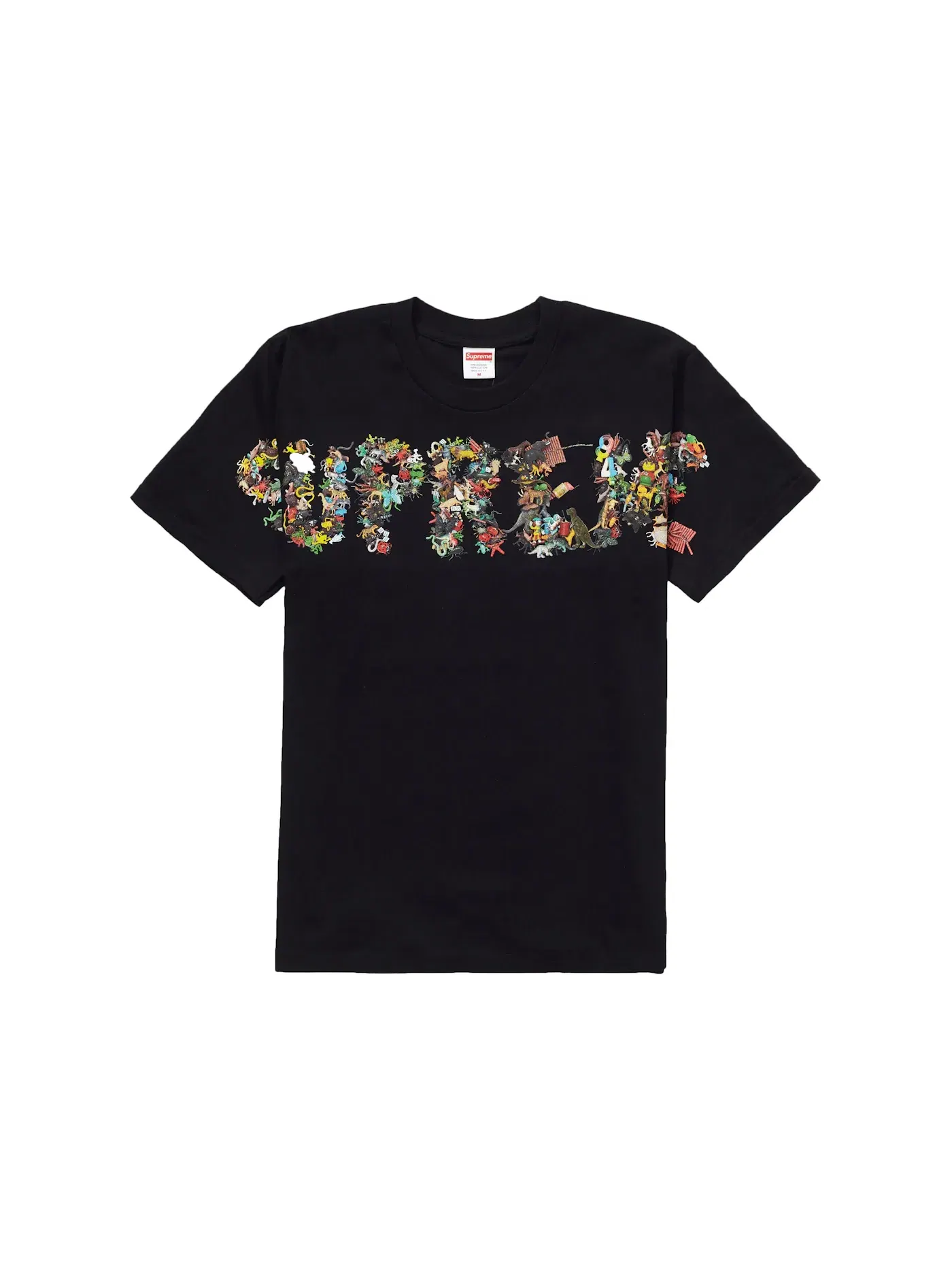 Мужская футболка с принтом Toy Pile Supreme — изображение 1 из 1, черный
