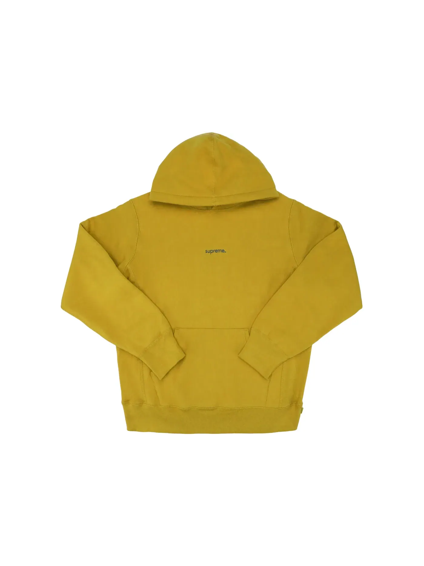 Мужской худи с капюшоном Supreme Sweatshirt — изображение 1 из 1, желтый