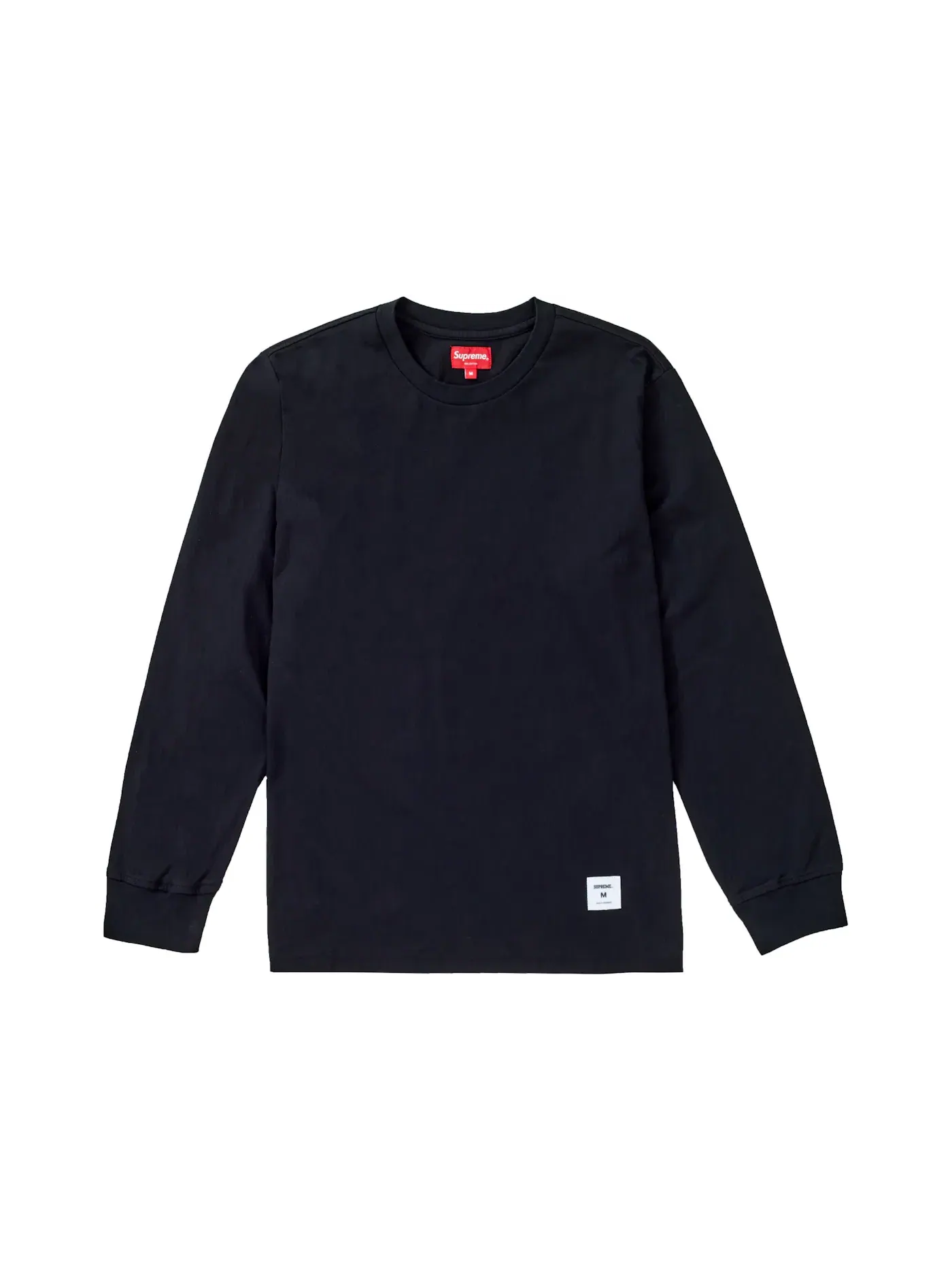 Мужская футболка с длинным рукавом Supreme L/S Top — изображение 1 из 2, черный