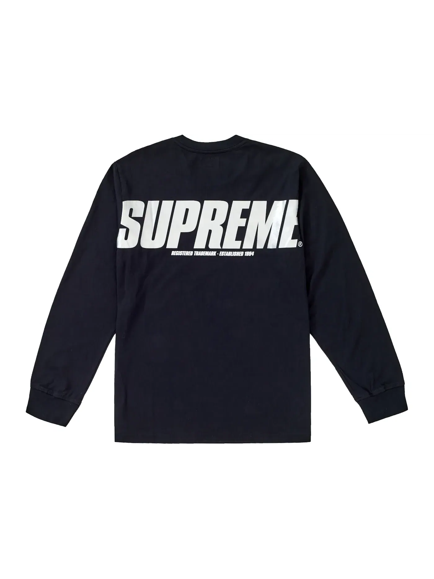 Мужская футболка с длинным рукавом Supreme L/S Top — изображение 2 из 2, черный