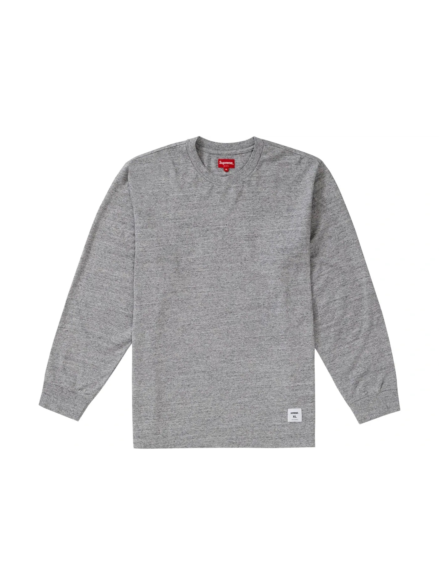 Мужская футболка с длинным рукавом Supreme L/S Top — изображение 1 из 2, серый