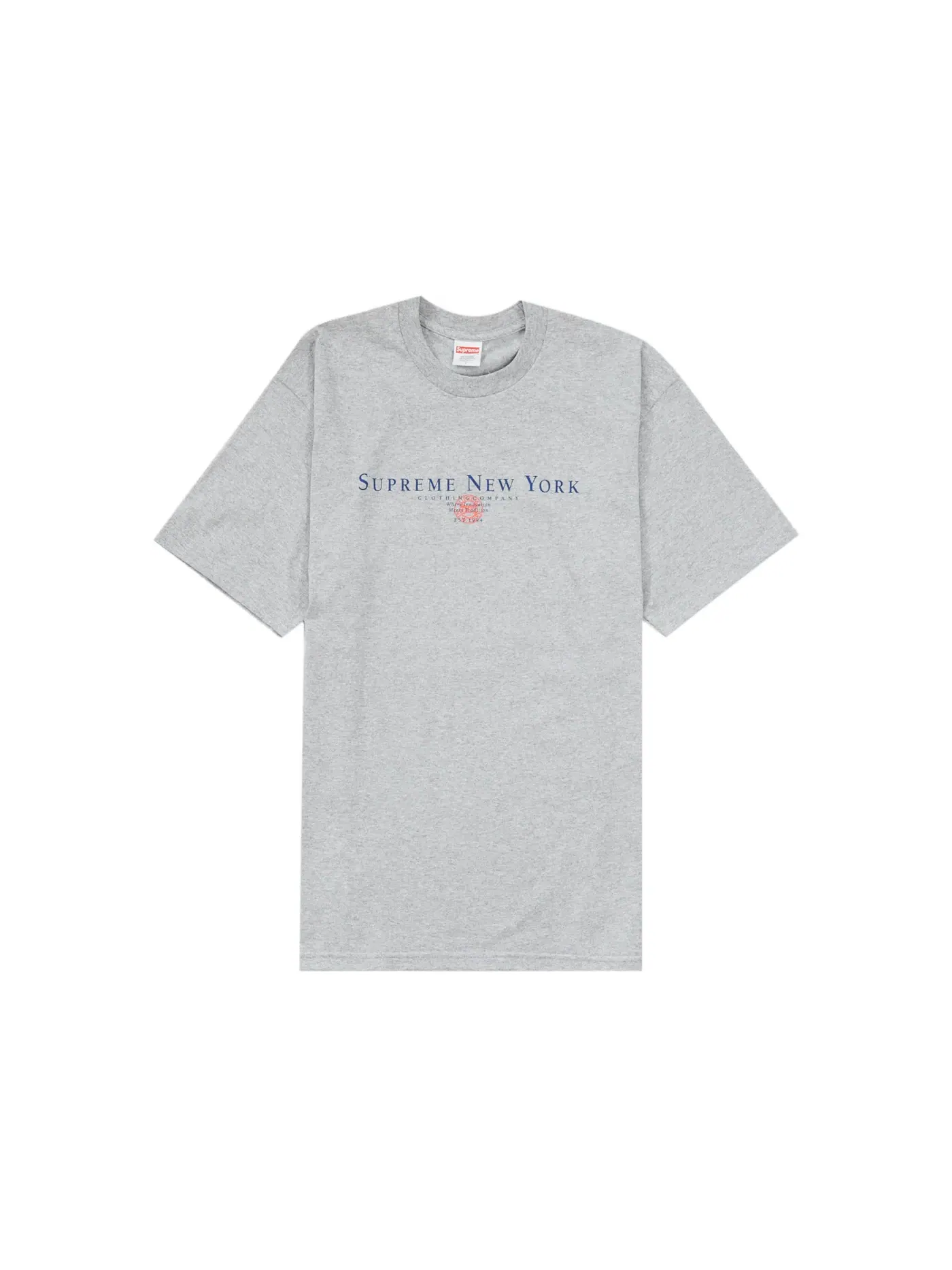 Мужская футболка с коротким рукавом Supreme Tee — изображение 1 из 1, серый