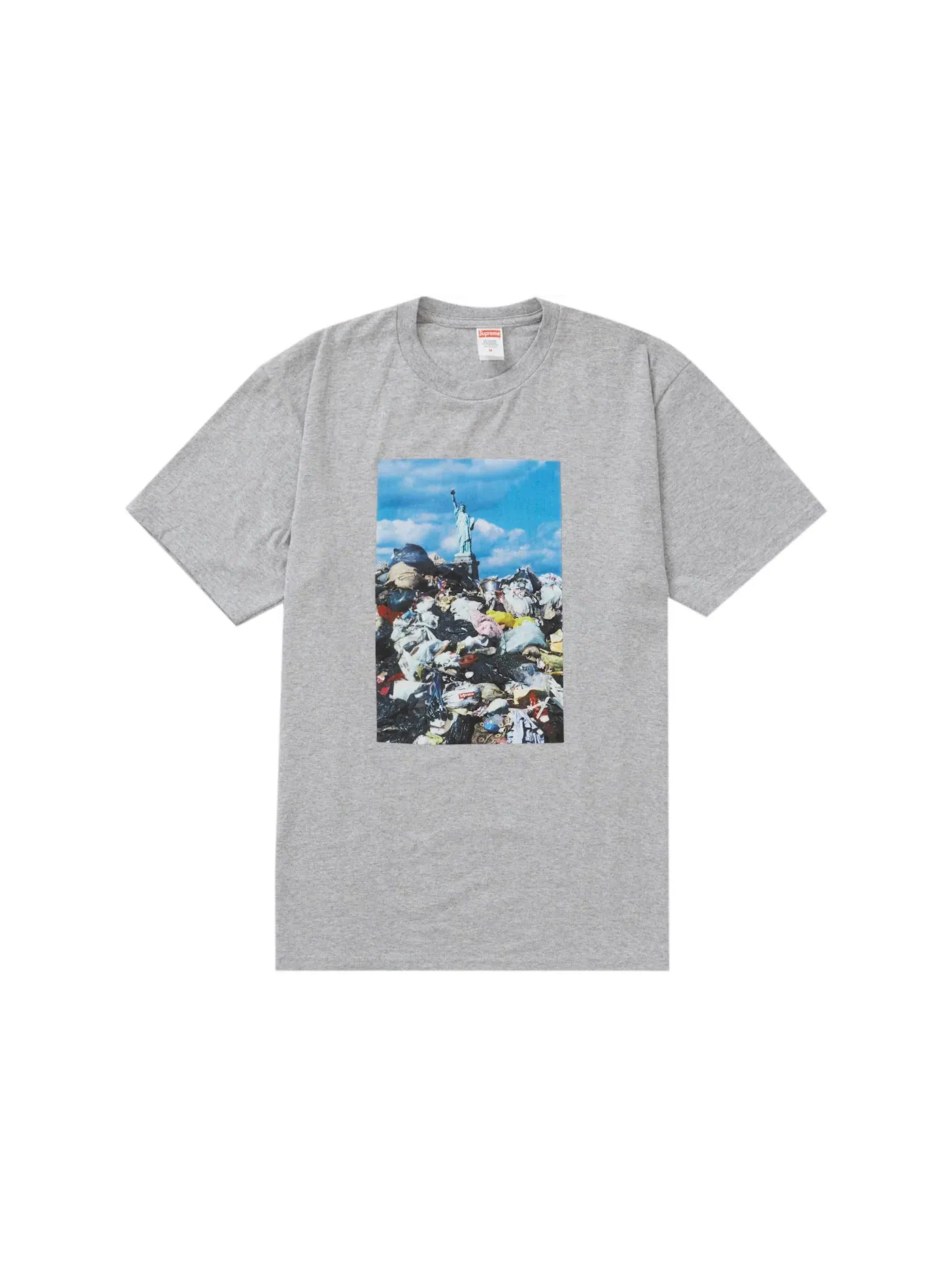Мужская футболка Supreme Tee — изображение 1 из 1, серый
