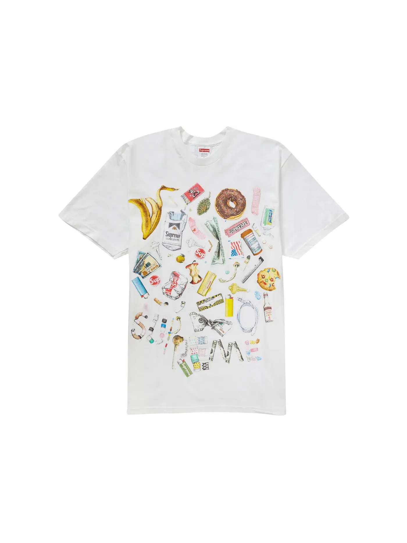 Мужская футболка без рукавов Supreme Tee (SS23) — изображение 1 из 1, белый