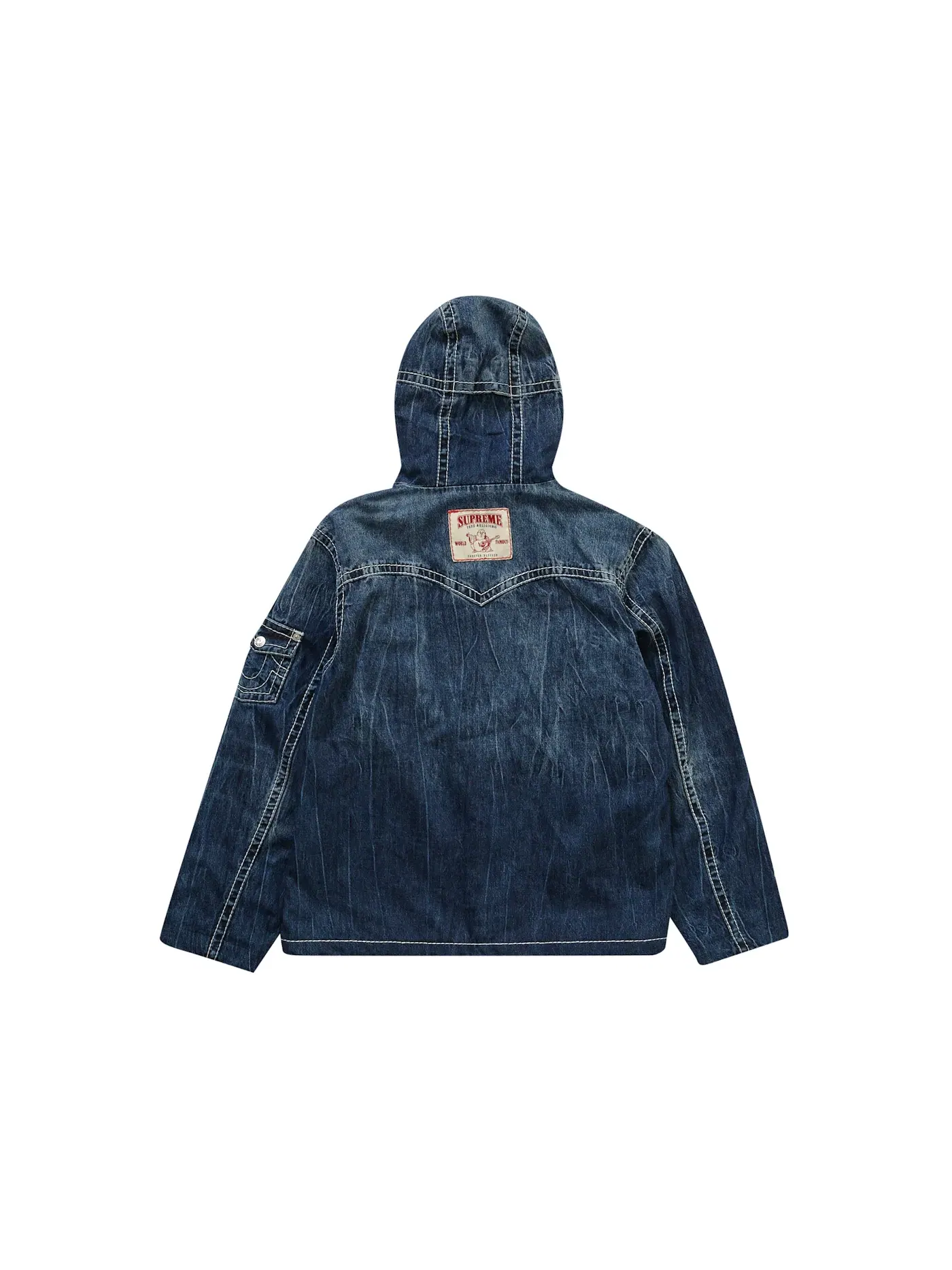 Мужская куртка с GORE-TEX Supreme True Religion Jacket — изображение 3 из 3, джинсовый синий