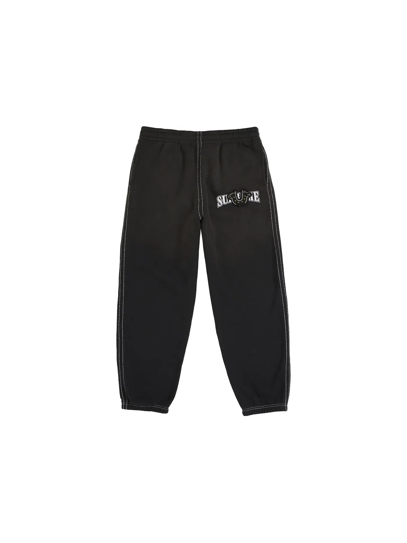 Мужские спортивные штаны коллаборации Supreme True Religion Sweatpant FW25 Supreme — изображение 1 из 2, черный