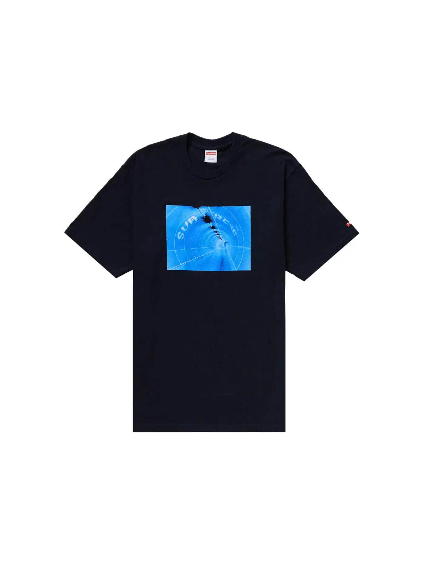Мужская футболка Supreme Tee — изображение 1 из 2, темно-синий