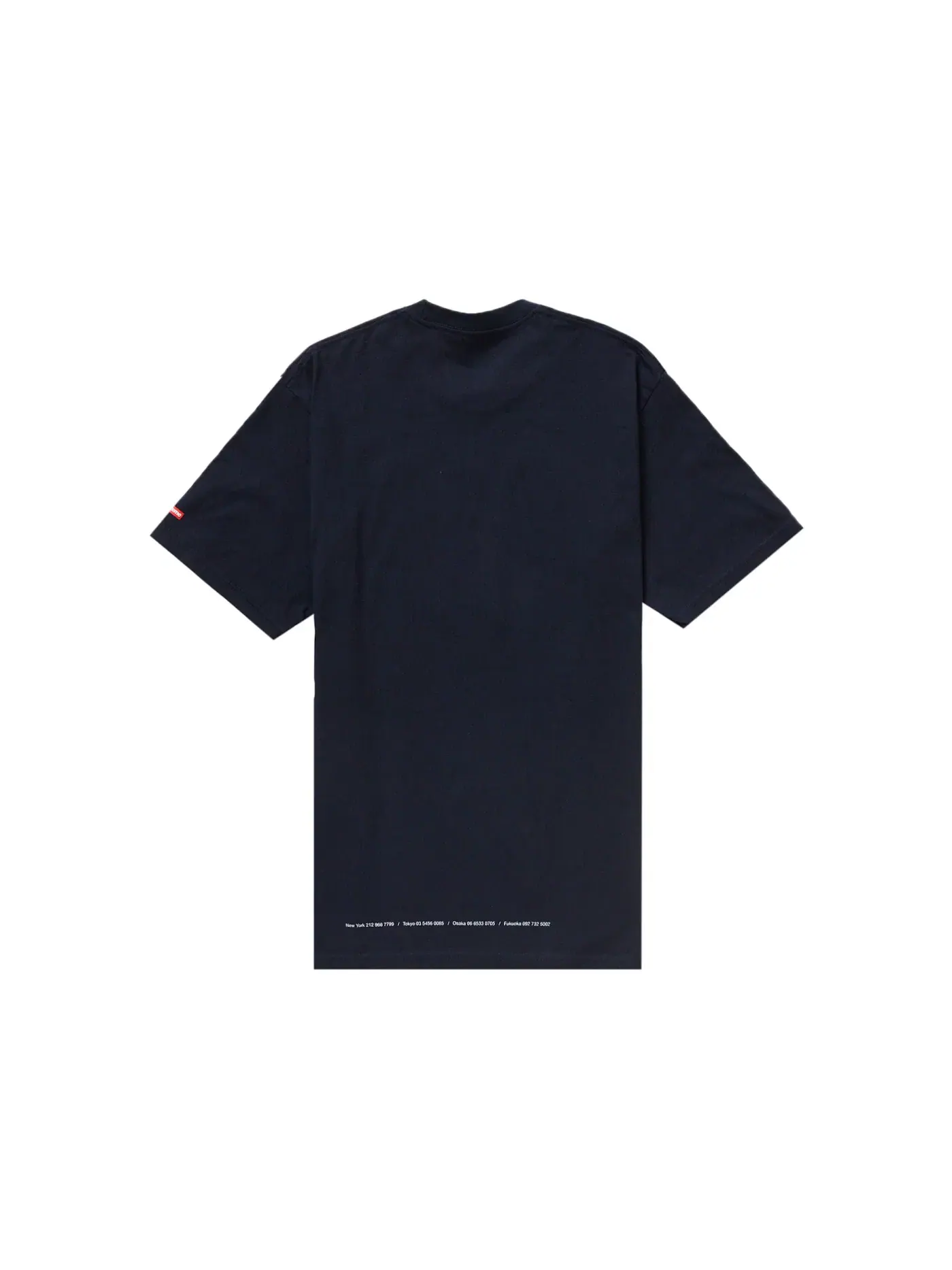 Мужская футболка Supreme Tee — изображение 2 из 2, темно-синий