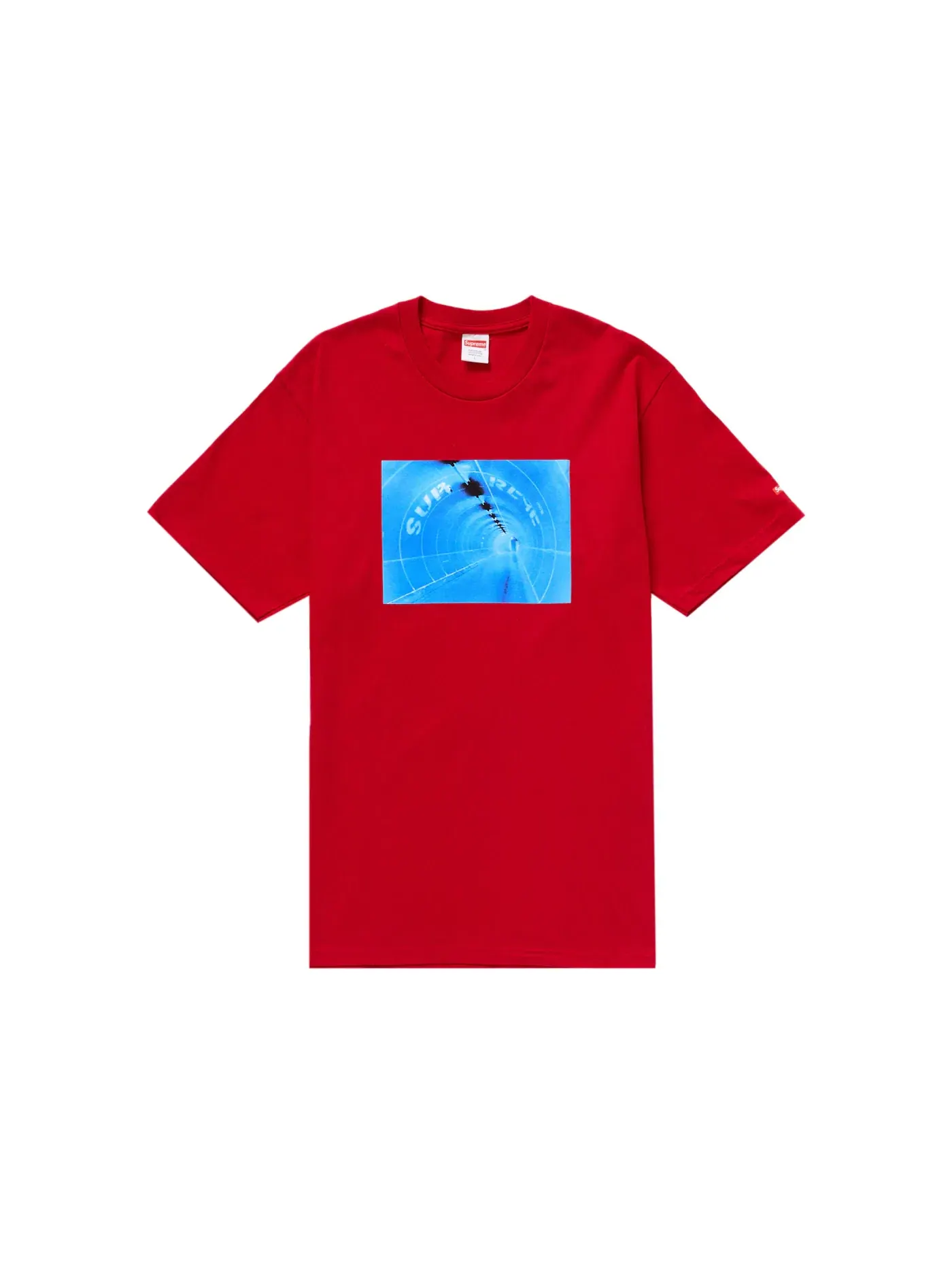 Мужская футболка Supreme Tee — изображение 1 из 2, красный