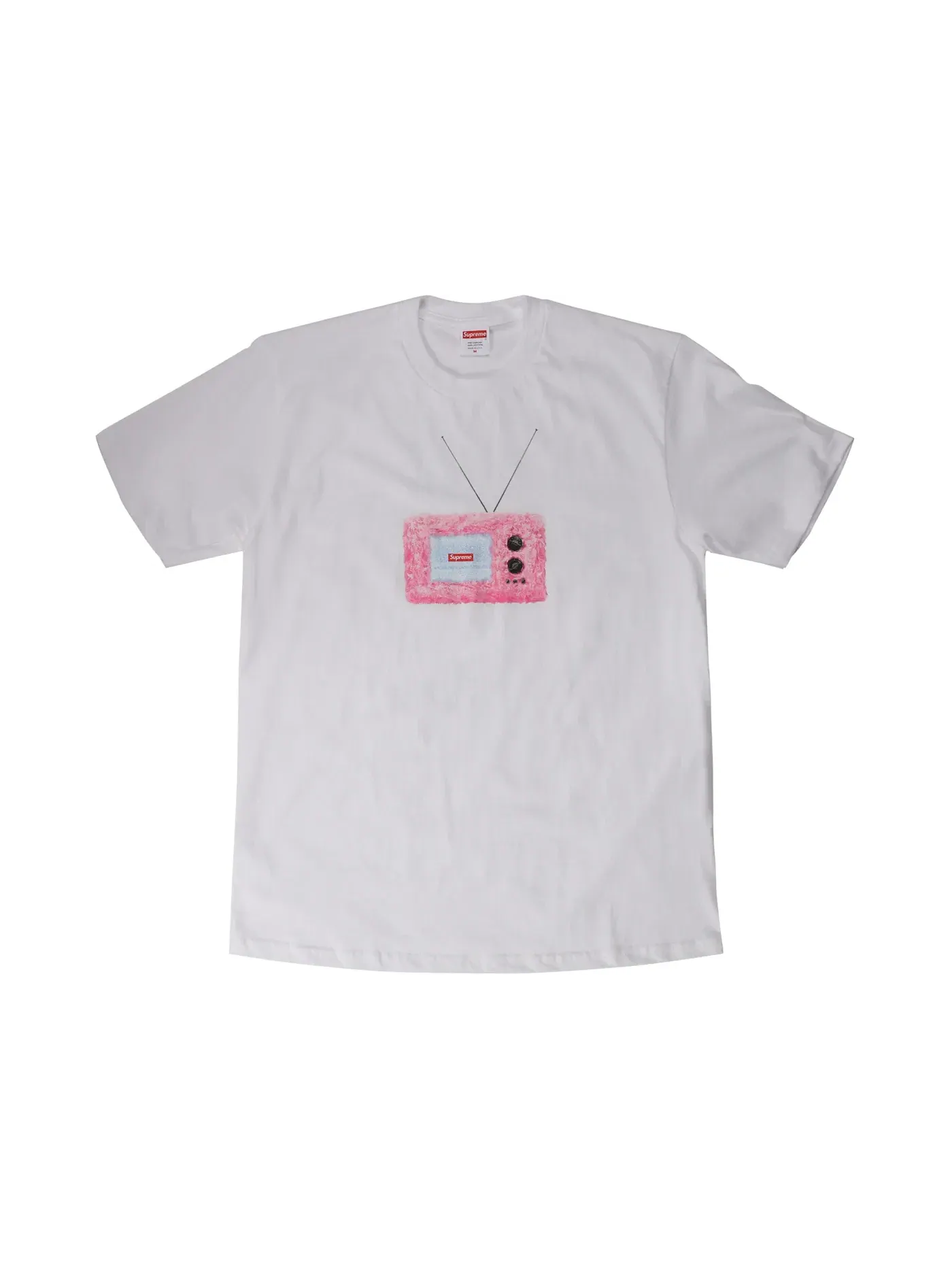 Мужская футболка с принтом Supreme Tee — изображение 1 из 1, белый