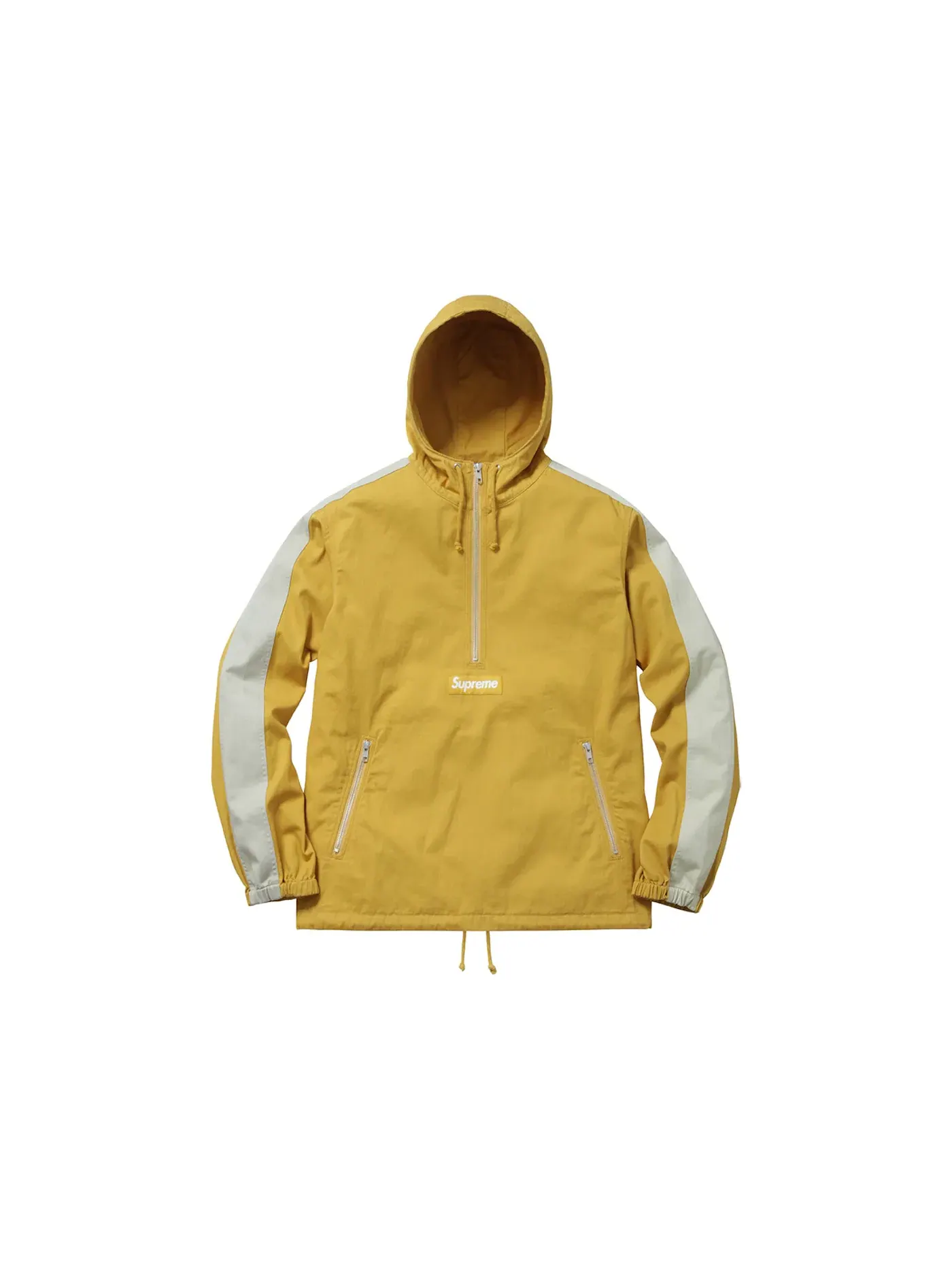 Мужская куртка-анорак с длинным рукавом Supreme Pullover — изображение 1 из 1, желтый