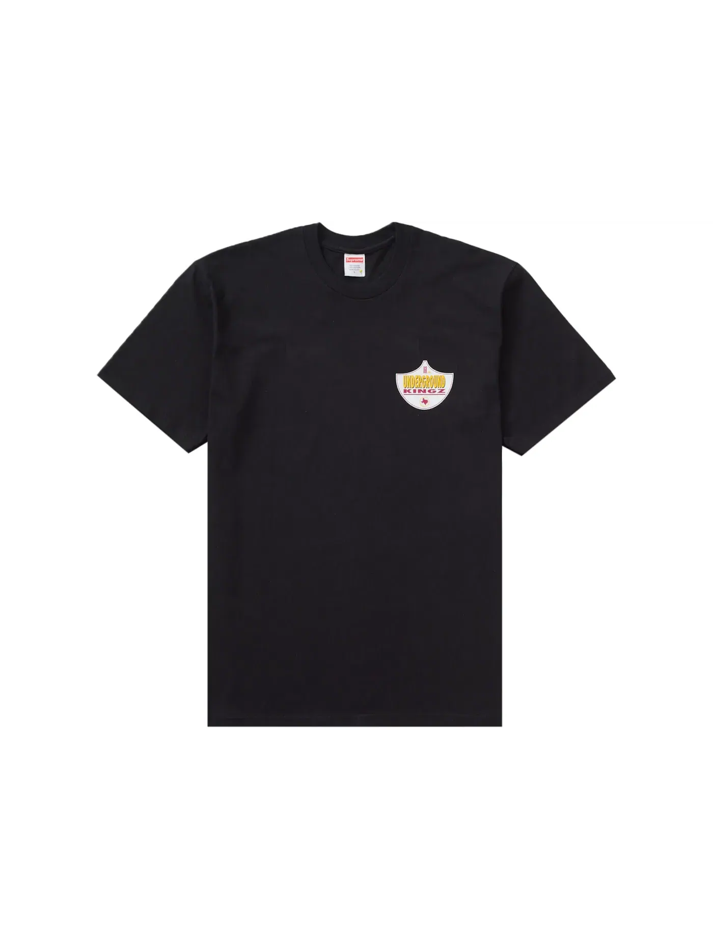 Мужская футболка с принтом UGK Super Tight Tee Supreme — изображение 2 из 2, черный