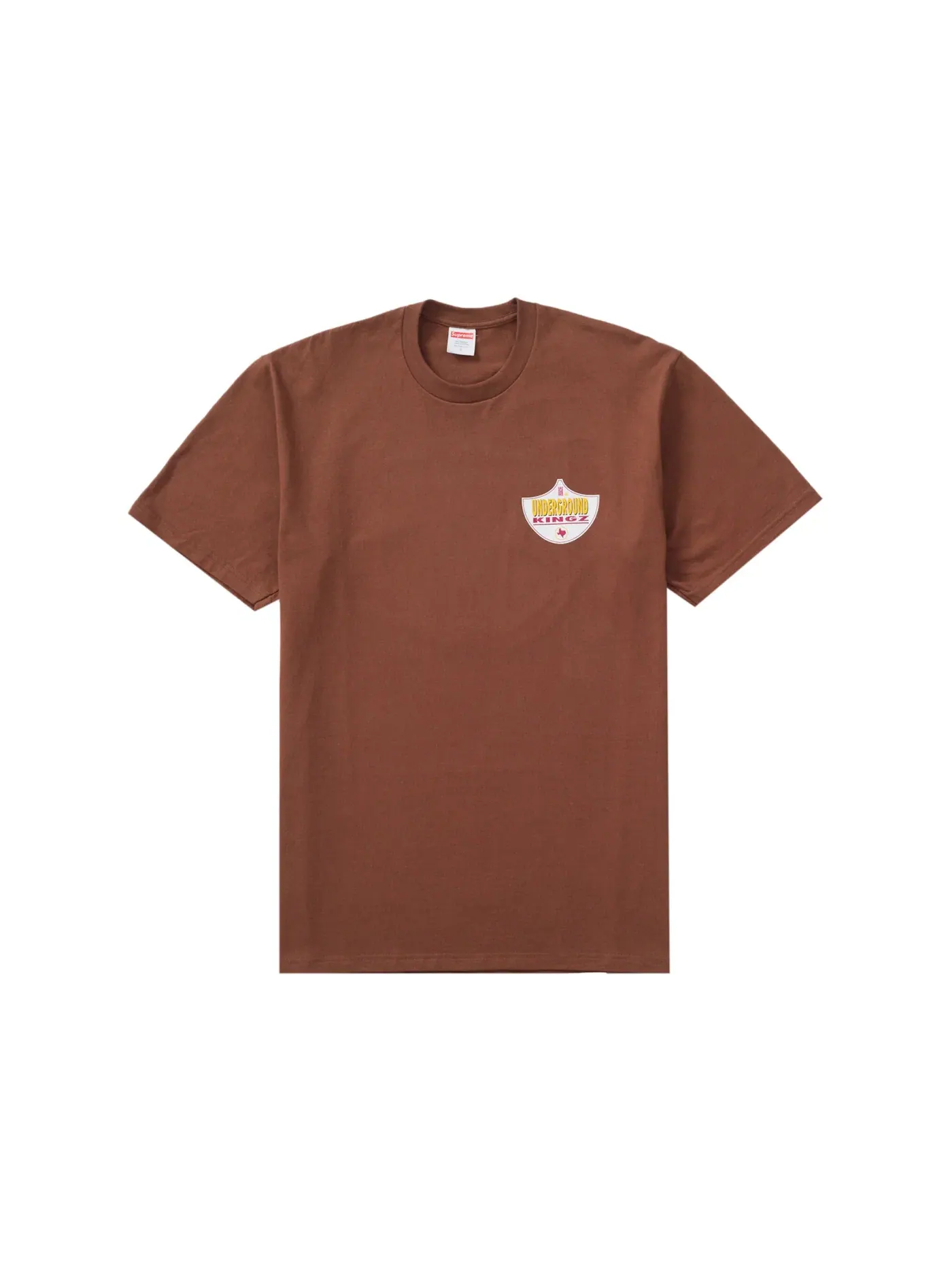 Мужская футболка Supreme Tee — изображение 2 из 2, коричневый