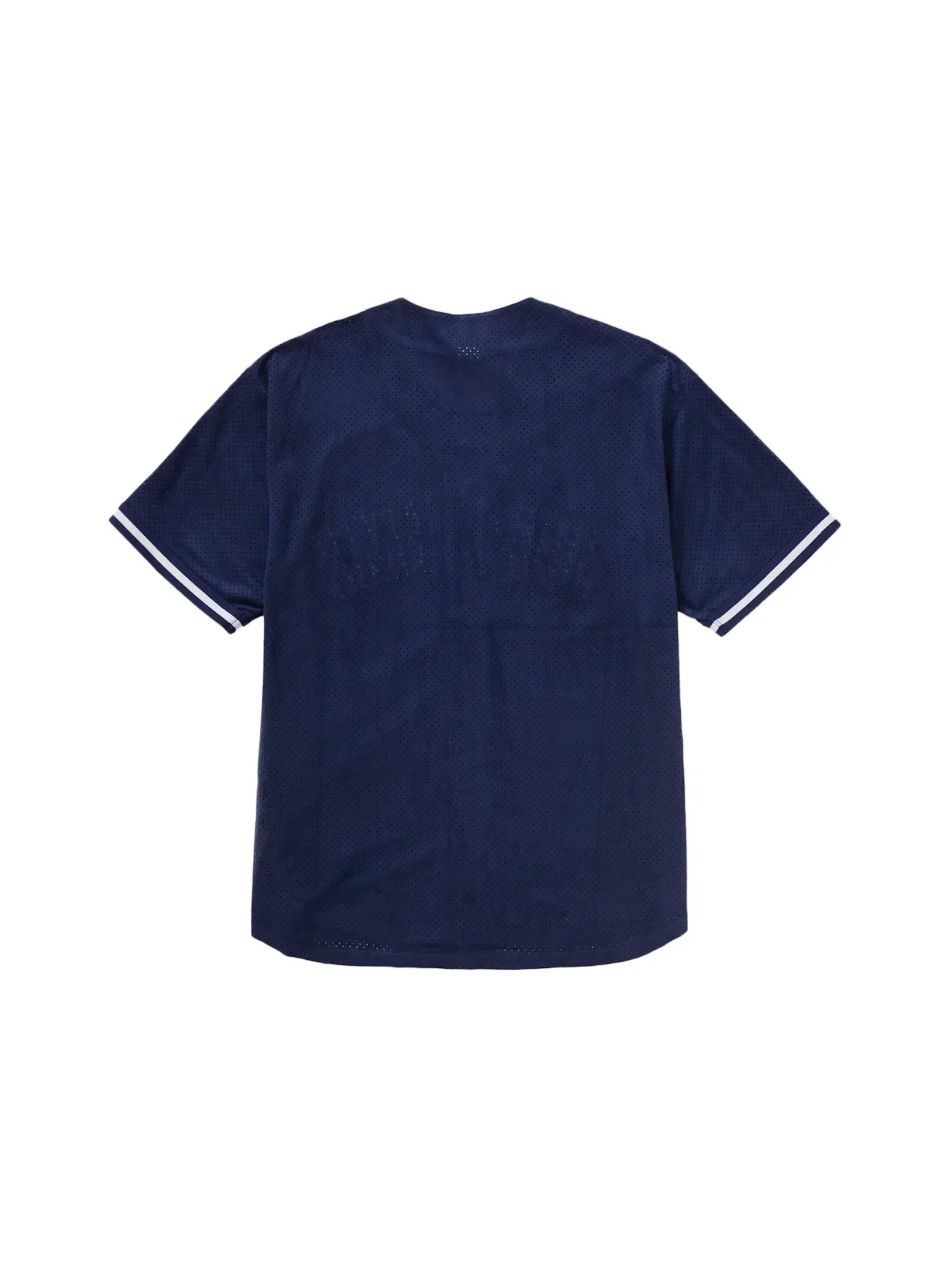 Мужская бейсбольная джерси с сеткой и замшей Navy Supreme — изображение 2 из 2, темно-синий