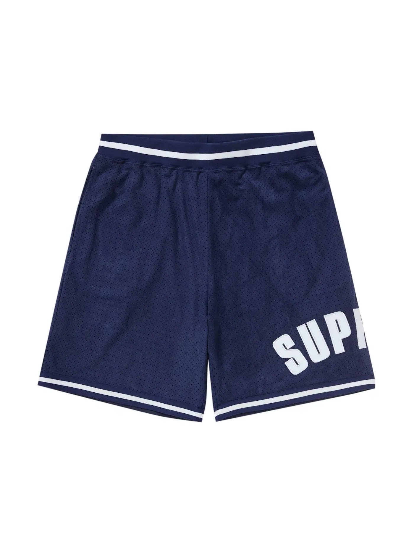 Мужские шорты из ультразамши с сетчатой подкладкой Supreme Short — изображение 1 из 3, темно-синий