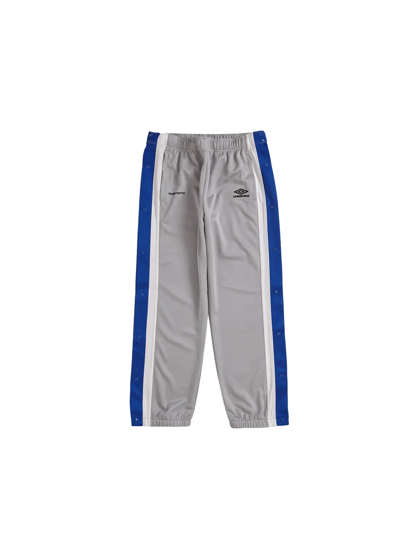 Мужские спортивные штаны Umbro Break-Away Track Pant Supreme — изображение 1 из 2, светлый серый