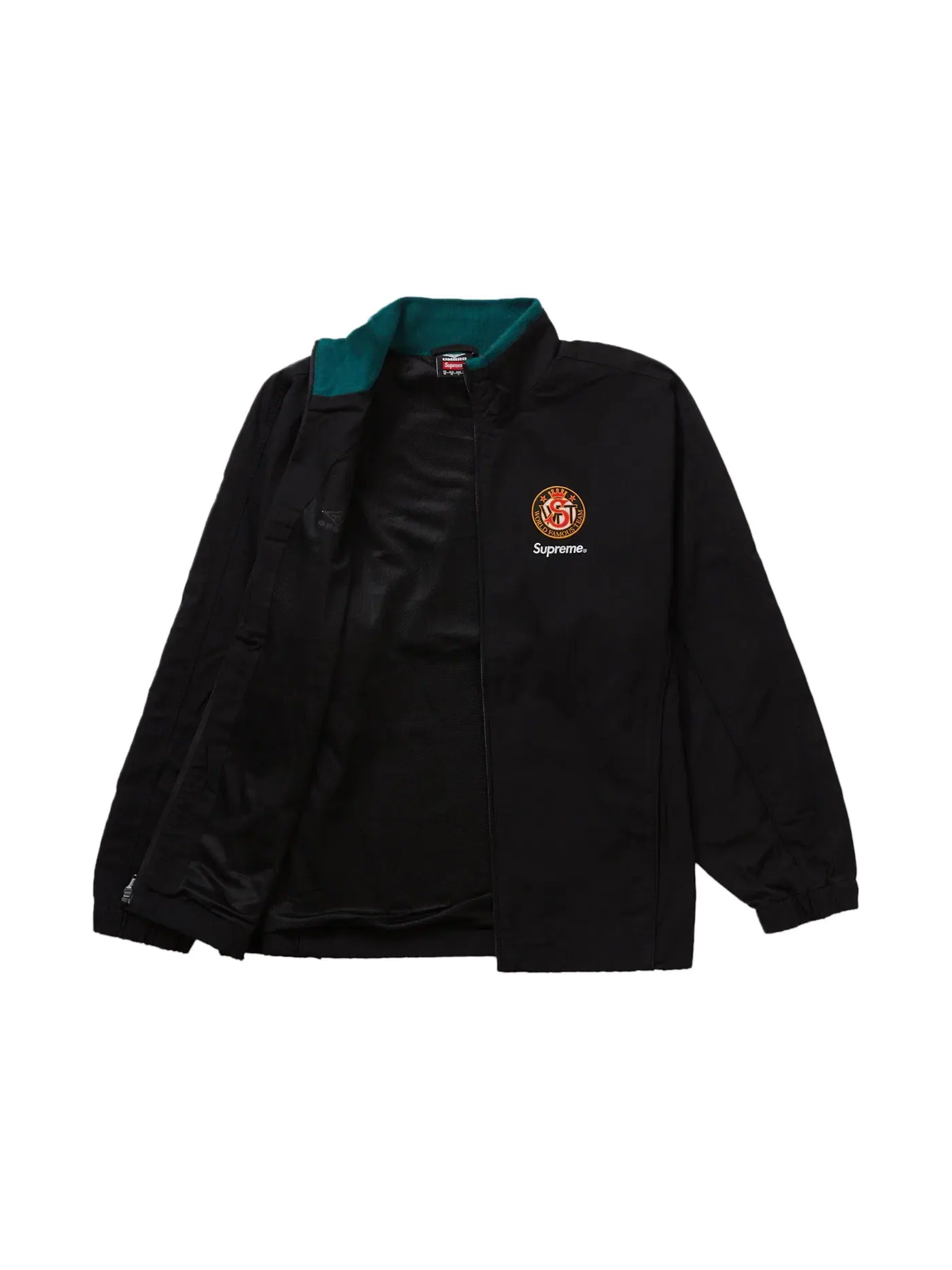 Мужская куртка из рипстопа с принтом Jacket Supreme — изображение 2 из 2, черный