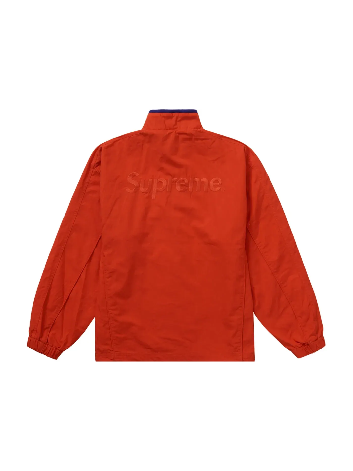 Мужская куртка из рипстоп-ткани Umbro Cotton Ripstop Track Jacket Supreme — изображение 3 из 3, красный