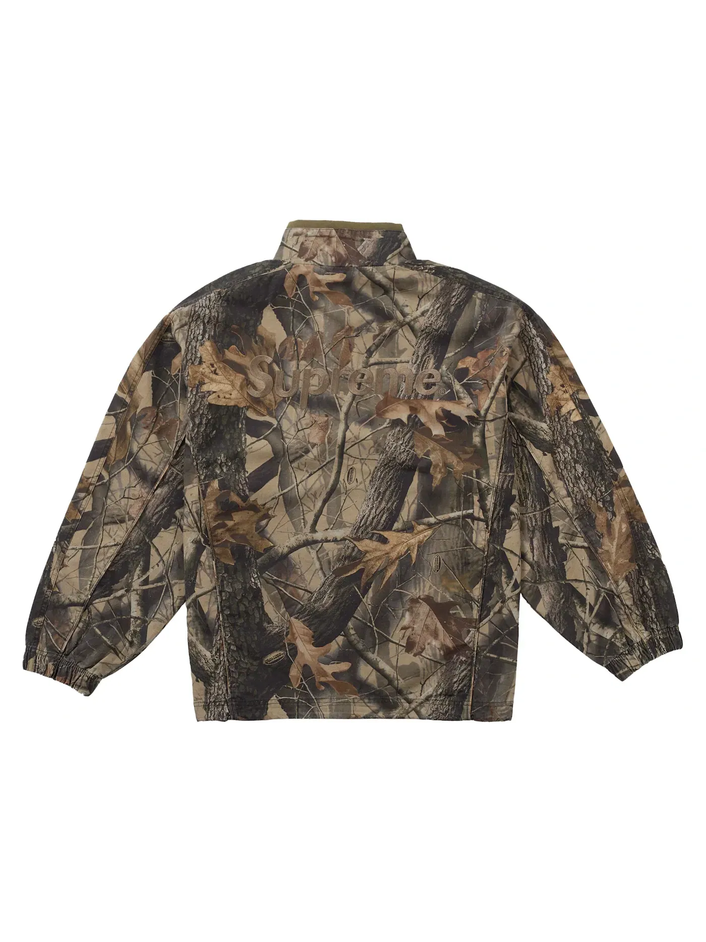 Мужская куртка из рипстоп-хлопка с камуфляжным принтом Supreme Umbro Jacket (SS26), Realtree Hardwoods Camo