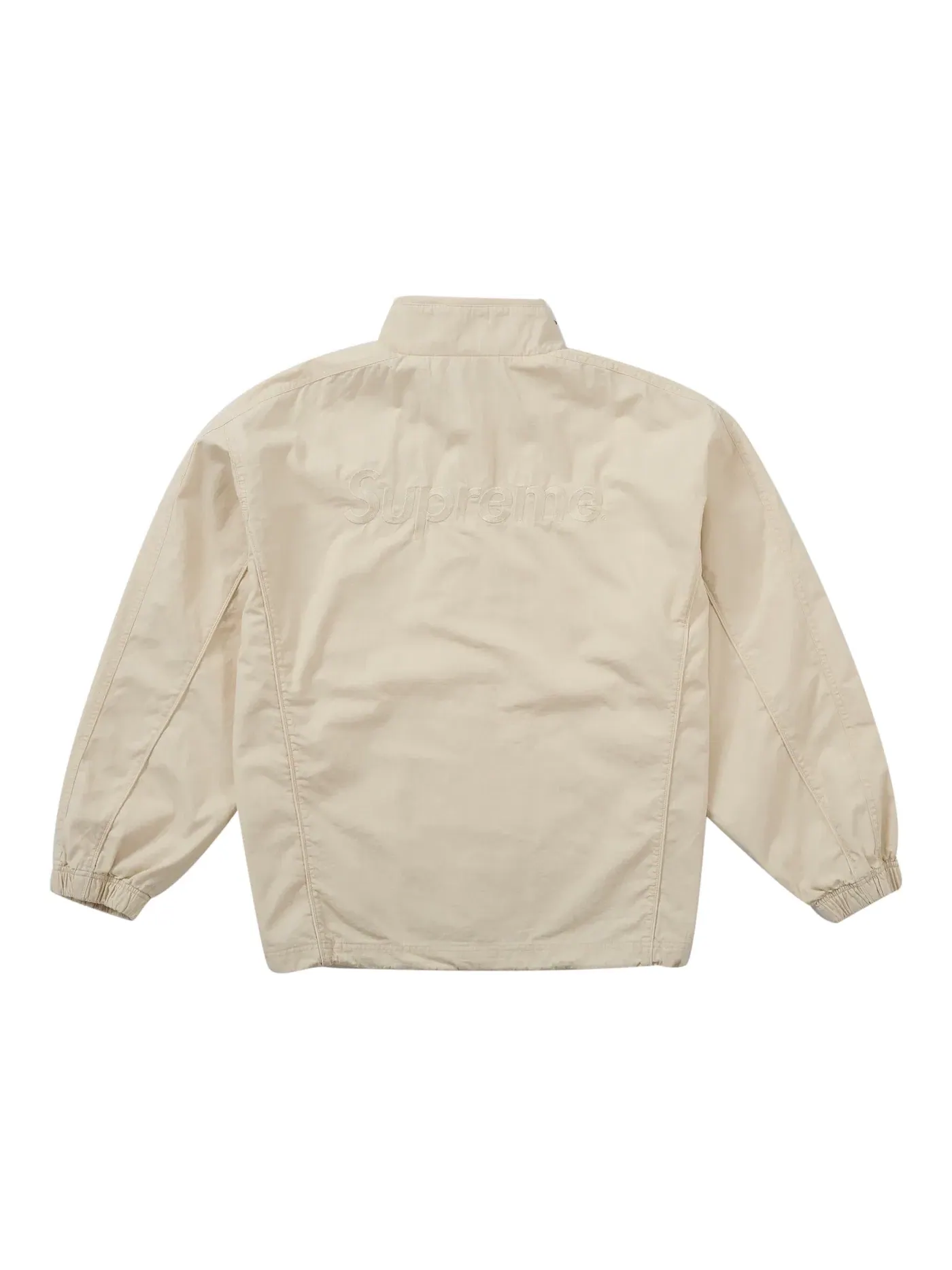 Мужская куртка из рипстоп-ткани с принтом Supreme Umbro Cotton Ripstop Track Jacket SS26 Supreme — изображение 3 из 3, серый