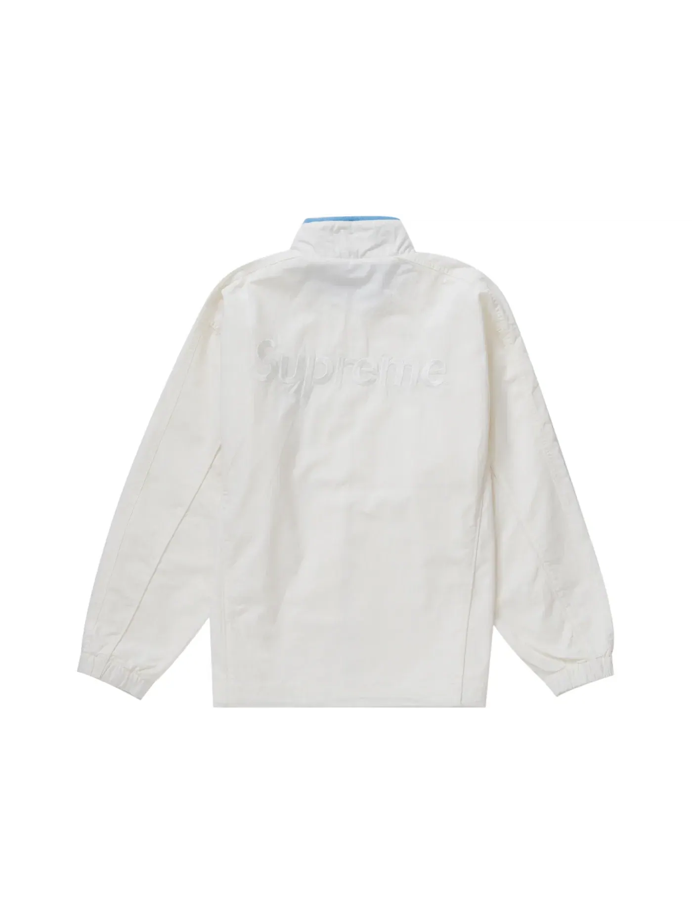Мужская куртка из рипстоп-ткани Supreme Umbro Cotton Ripstop Track Jacket — изображение 3 из 3, белый