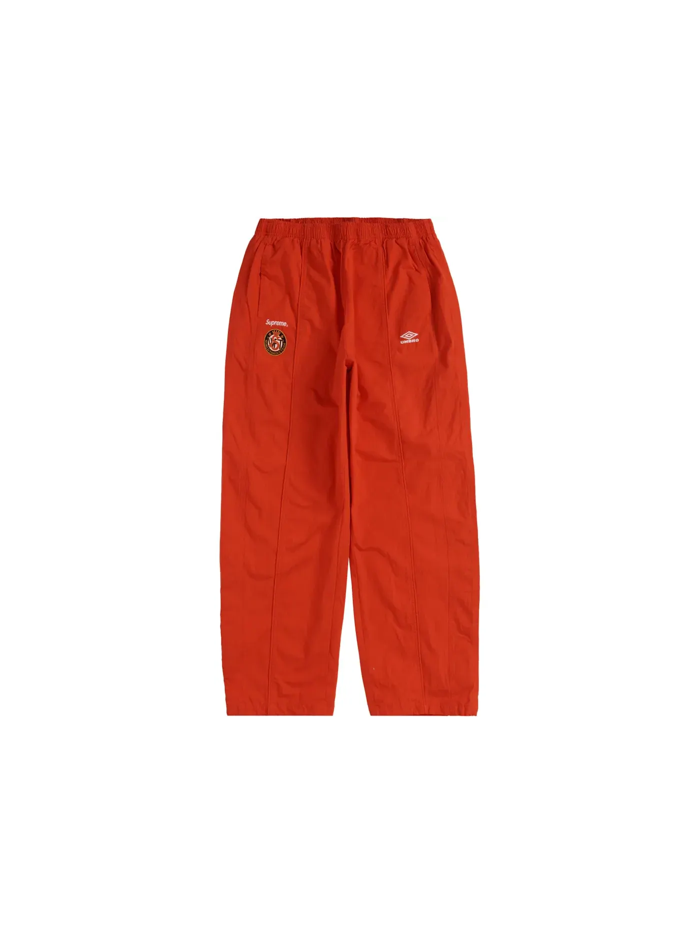 Мужские спортивные штаны из рипстопа Umbro Cotton Ripstop Track Pant Supreme — изображение 1 из 2, красный