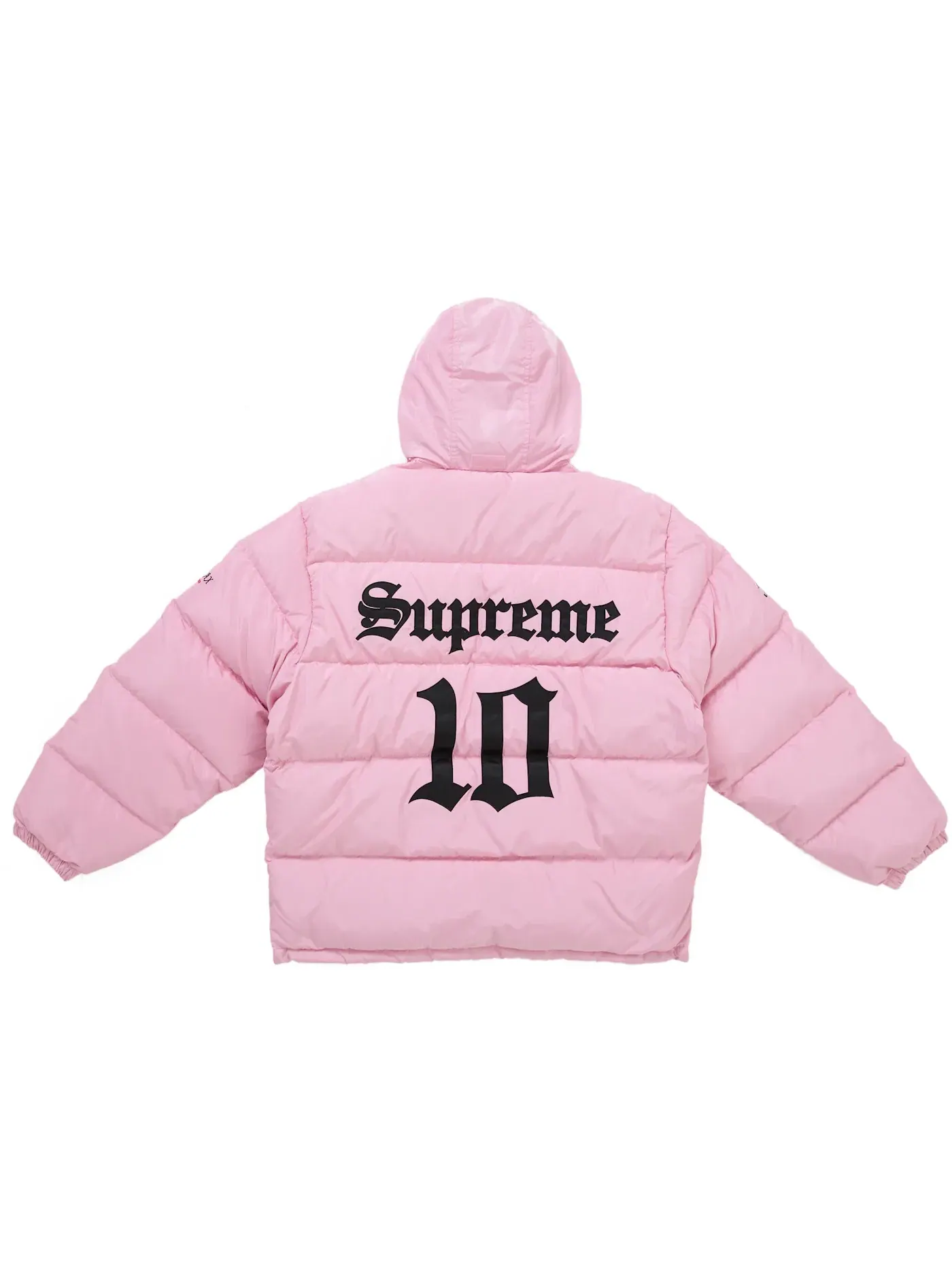 Мужская пуховая куртка с принтом Umbro Supreme — изображение 5 из 5, розовый