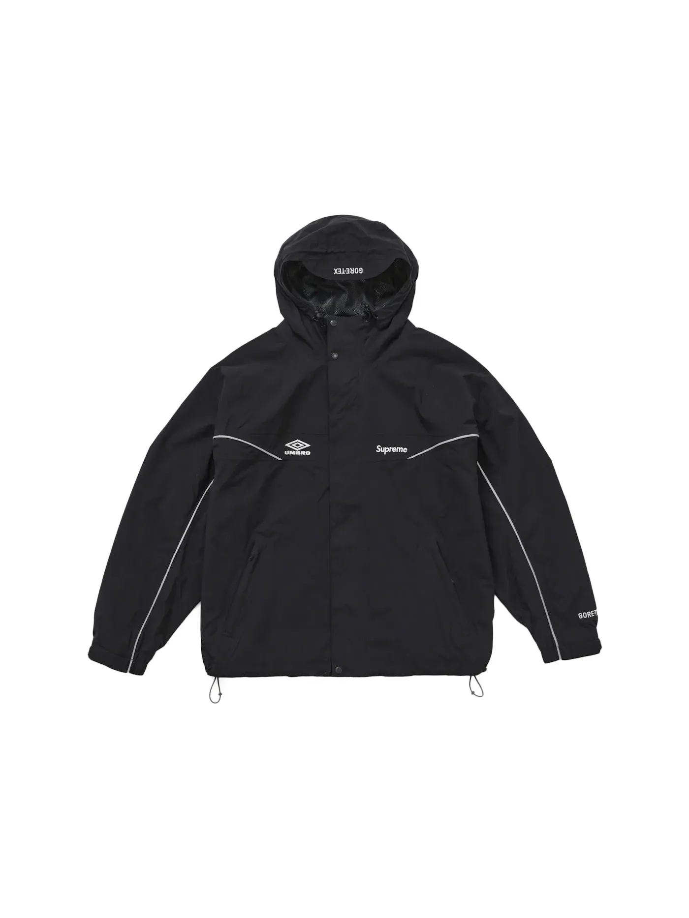 Мужская куртка с капюшоном из GORE-TEX Supreme Umbro — изображение 1 из 3, черный