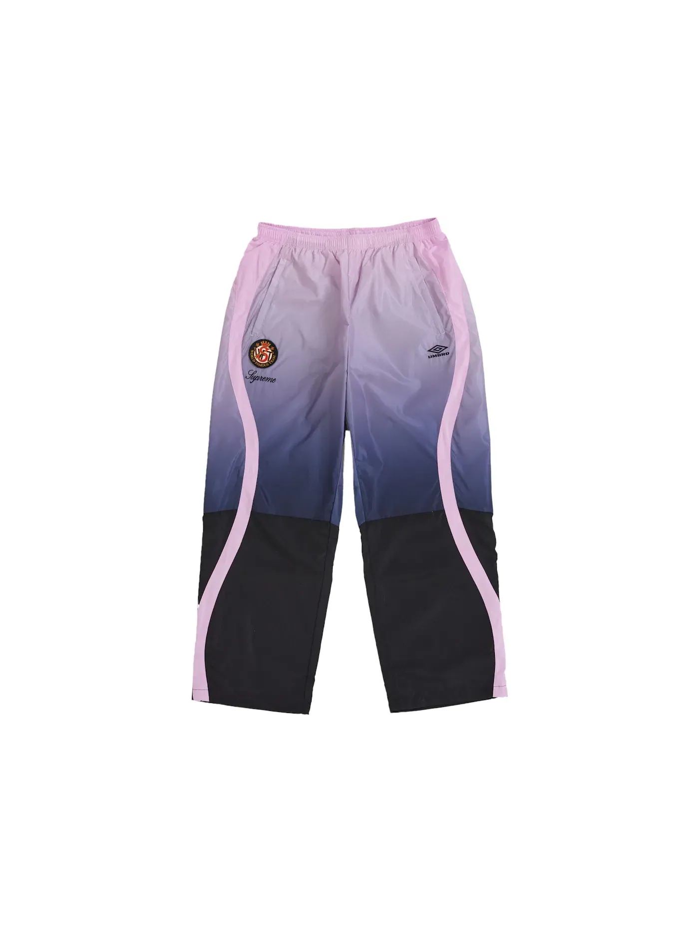 Мужские спортивные штаны с градиентом Pant Supreme — изображение 1 из 2, розовый